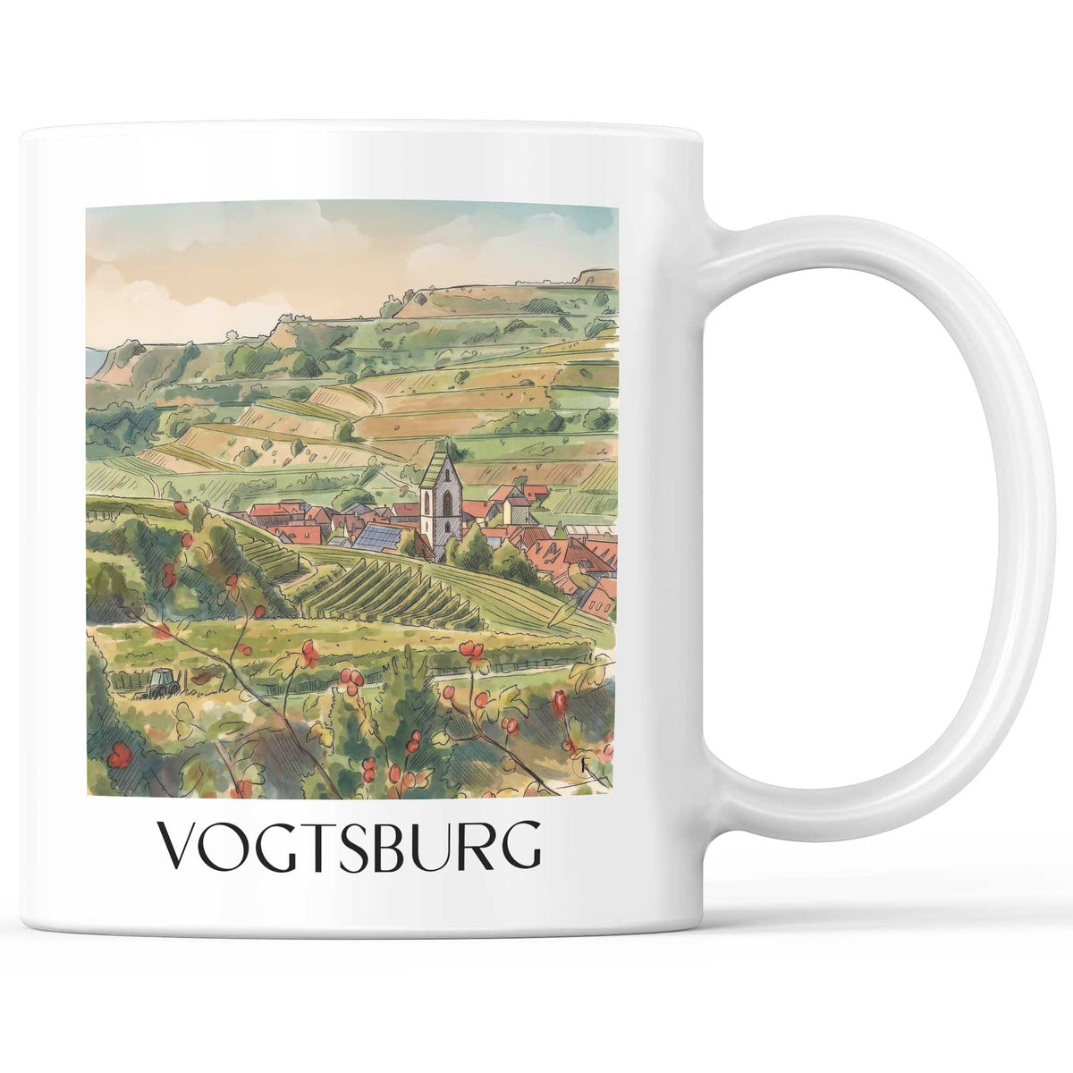 vogtsburg-kaiserstuhl-deutschland-kaffeebecher-aquarell