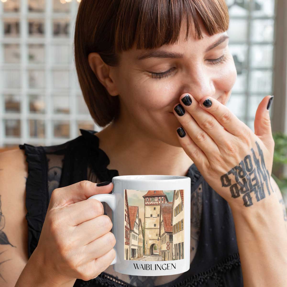 waiblingen-deutschland-kaffeebecher-aquarell