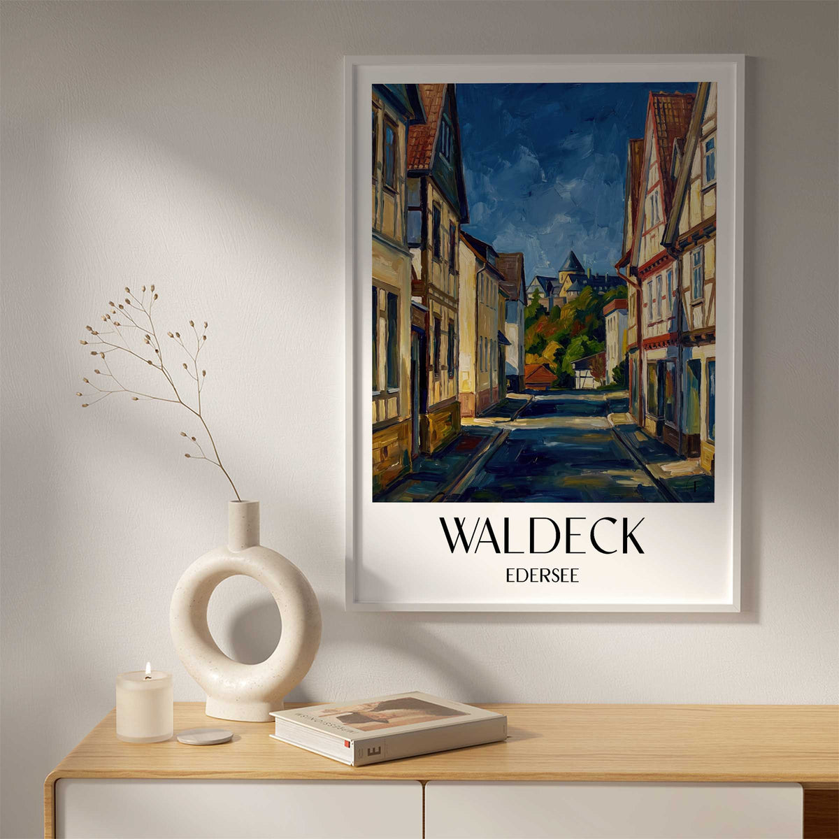 waldeck-edersee-deutschland-poster-oil-painting-oelgemaelde