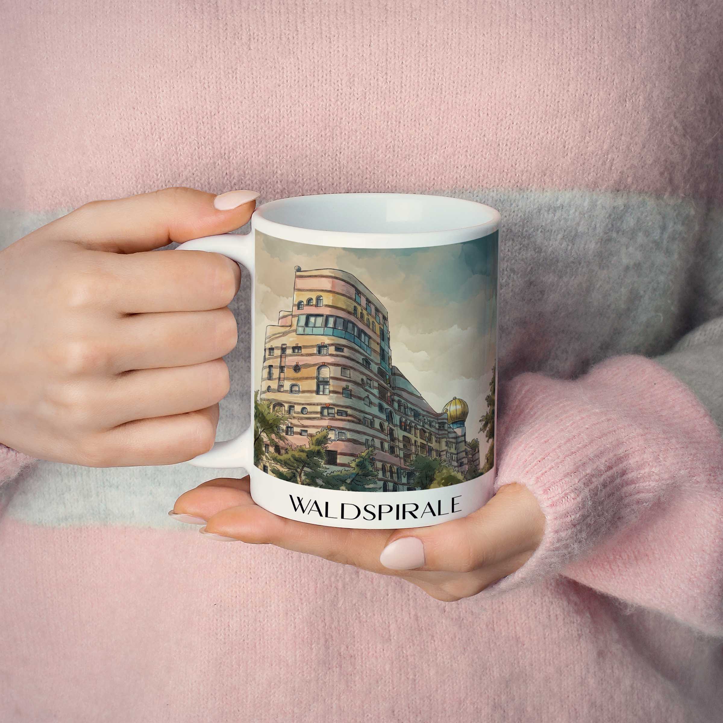 waldspirale-darmstadt-deutschland-kaffeebecher-aquarell