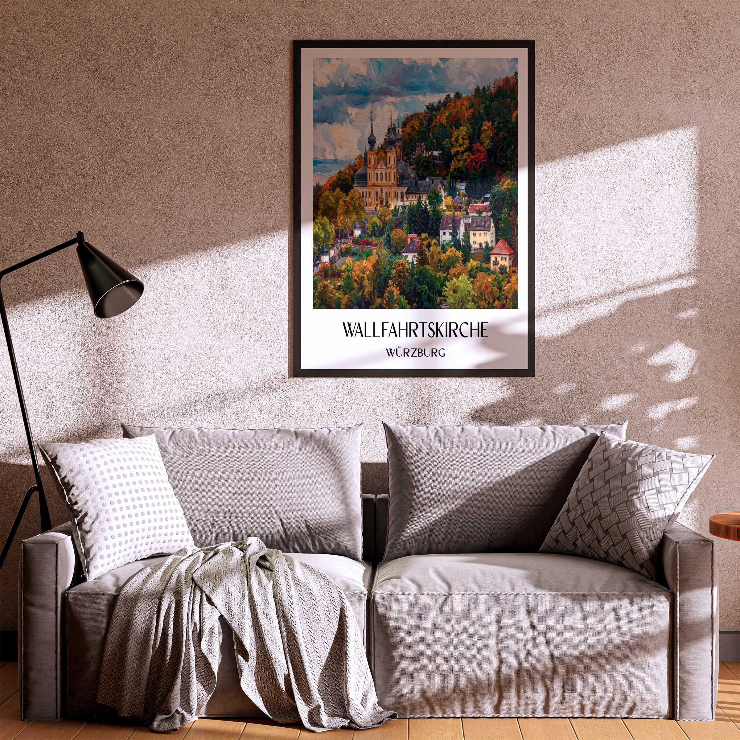 wallfahrtskirche-würzburg-deutschland-poster-oil-painting-oelgemaelde