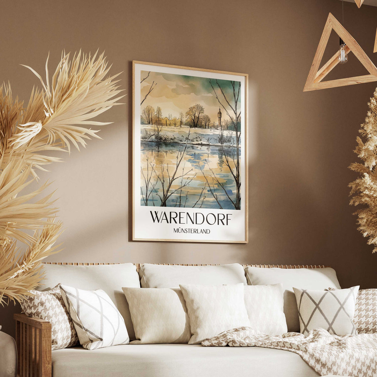 warendorf-münsterland-deutschland-poster-aquarell