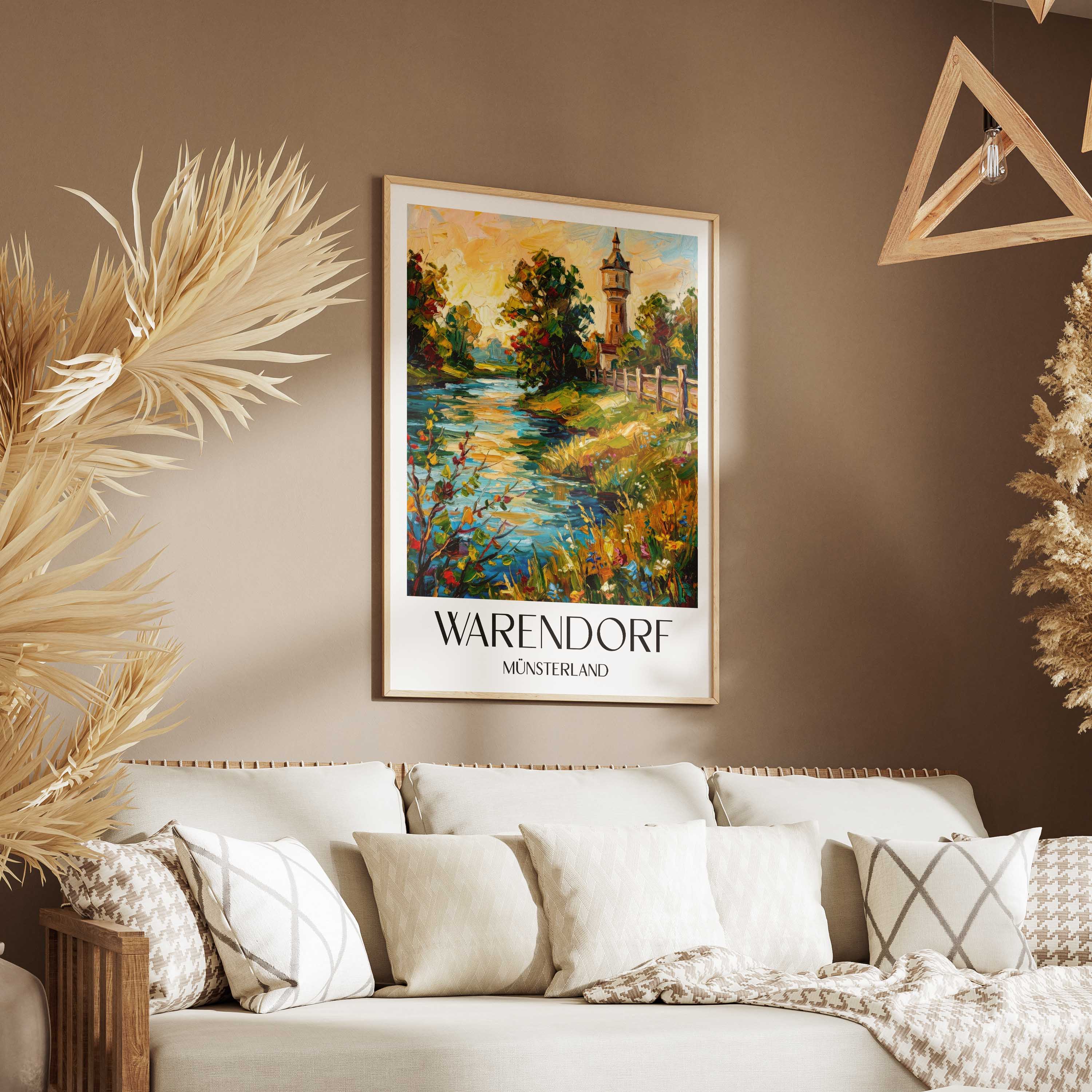 warendorf-münsterland-deutschland-poster-oil-painting-oelgemaelde