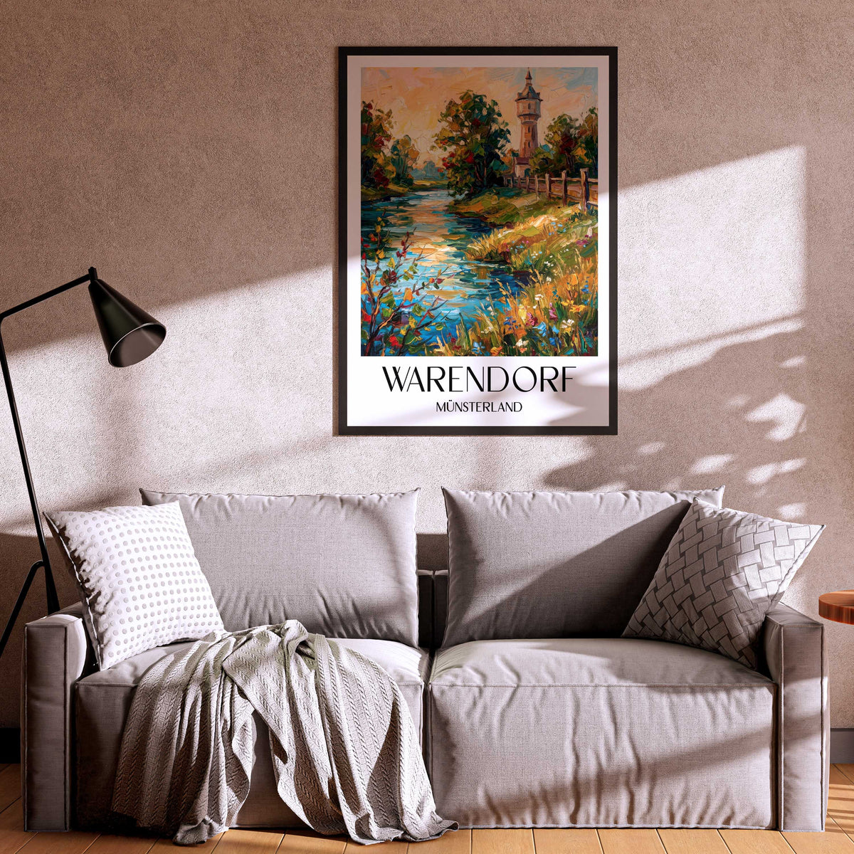 warendorf-münsterland-deutschland-poster-oil-painting-oelgemaelde