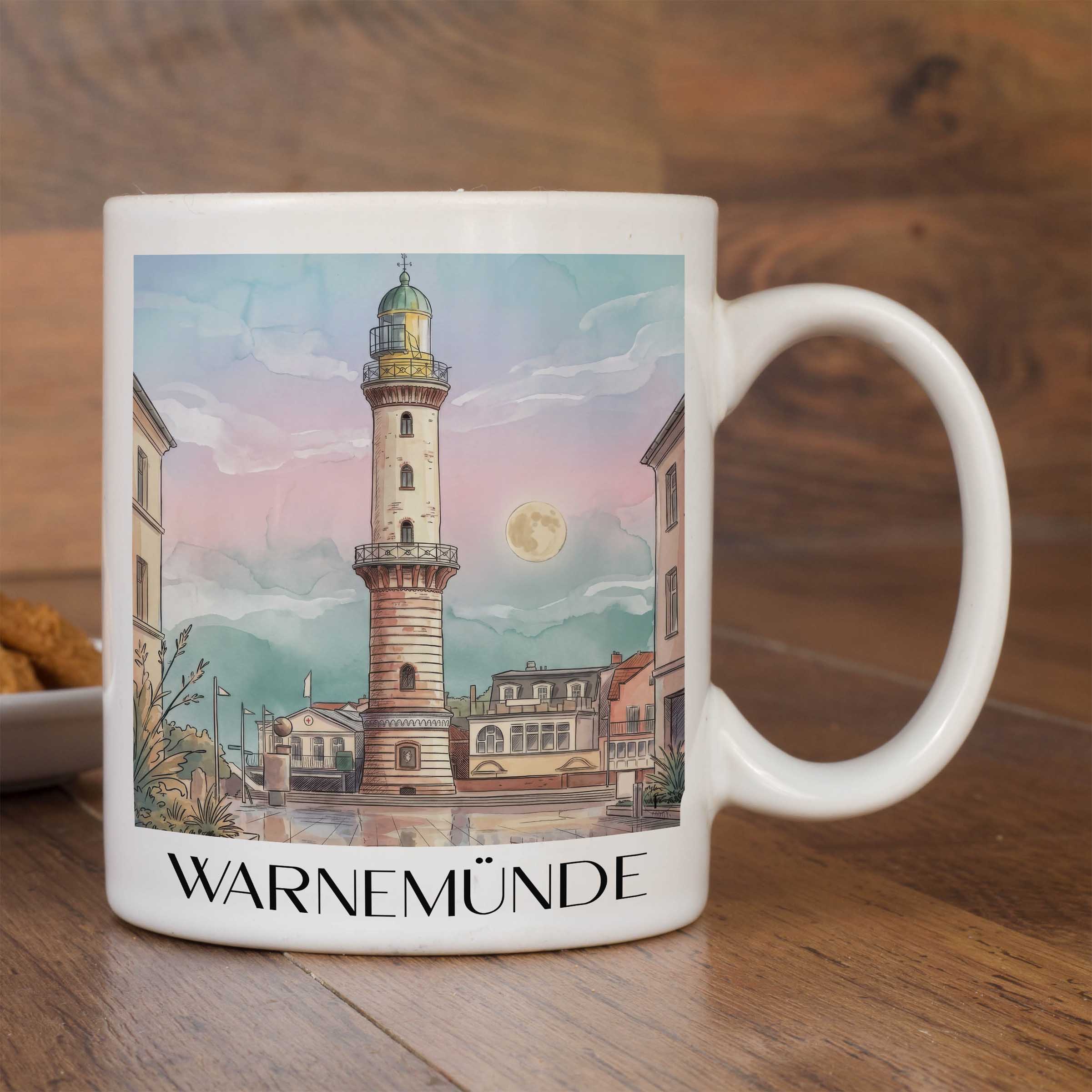 warnemünde-rostock-deutschland-kaffeebecher-aquarell