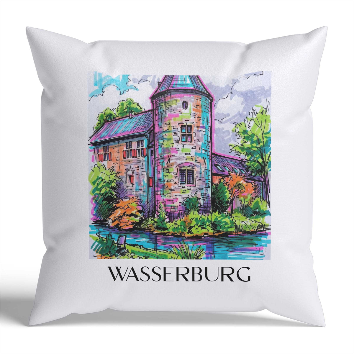 wasserburg-ratingen-deutschland-kissenbezug-graffiti