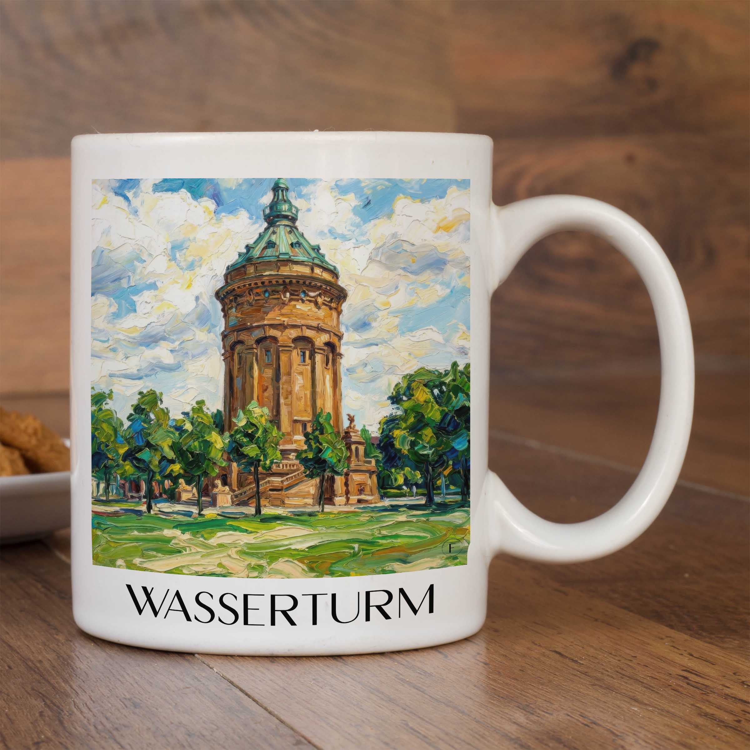 wasserturm-mannheim-deutschland-kaffeebecher-oil-painting-oelgemaelde