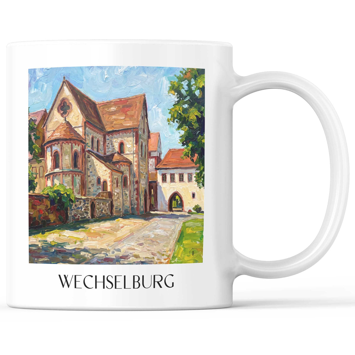 wechselburg-muldetal-deutschland-kaffeebecher-oil-painting-oelgemaelde