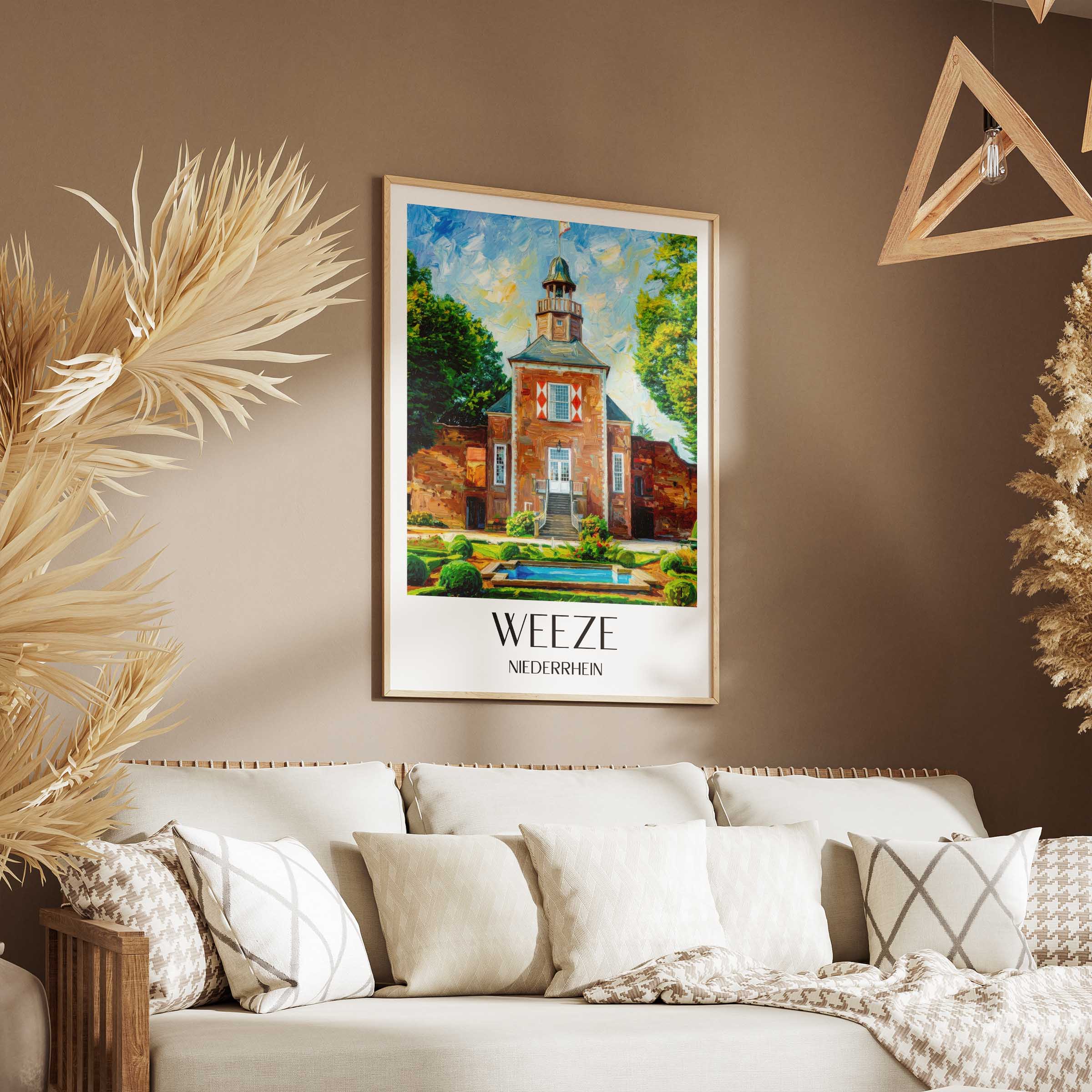 weeze-niederrhein-deutschland-poster-oil-painting-oelgemaelde