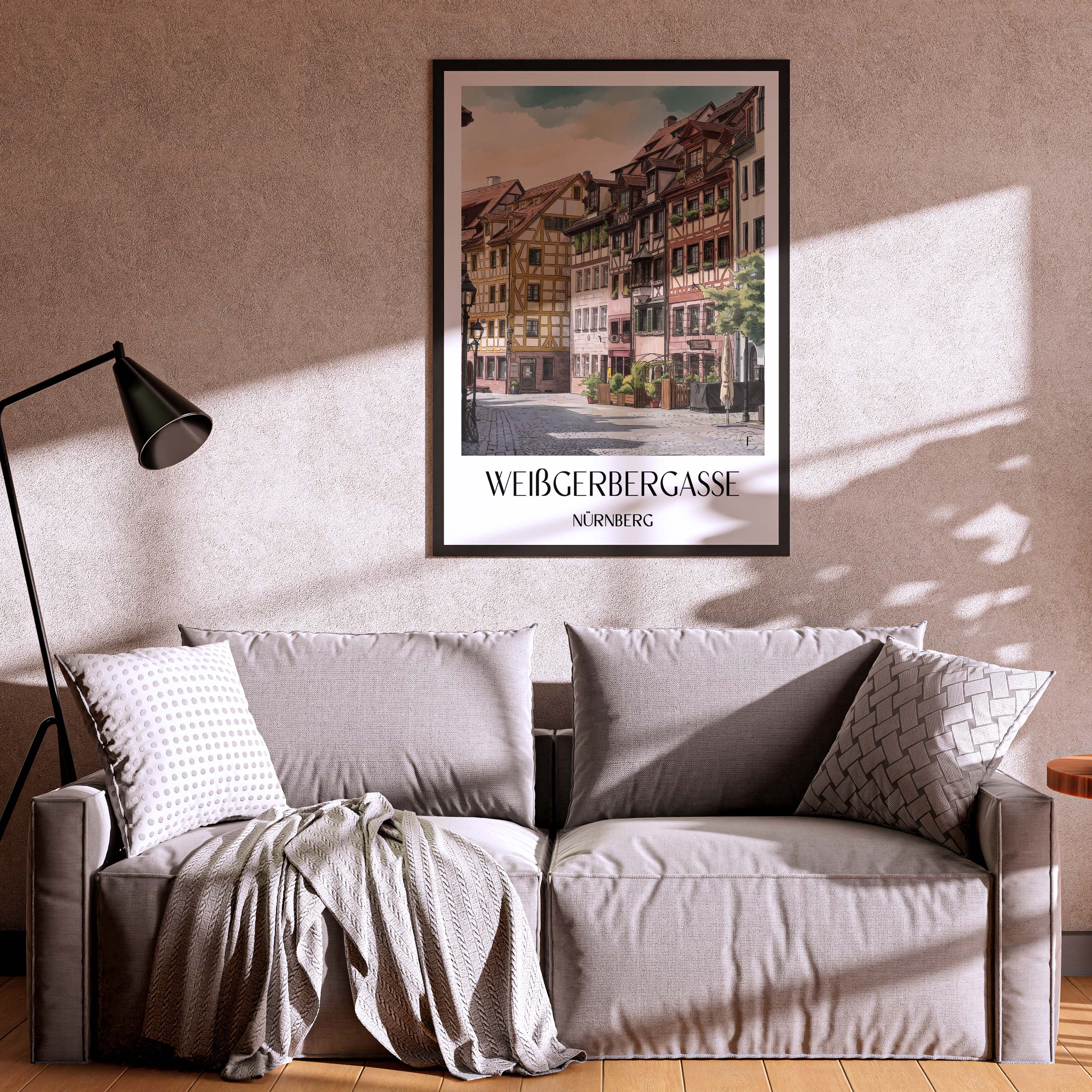 weißgerbergasse-nürnberg-deutschland-poster-aquarell