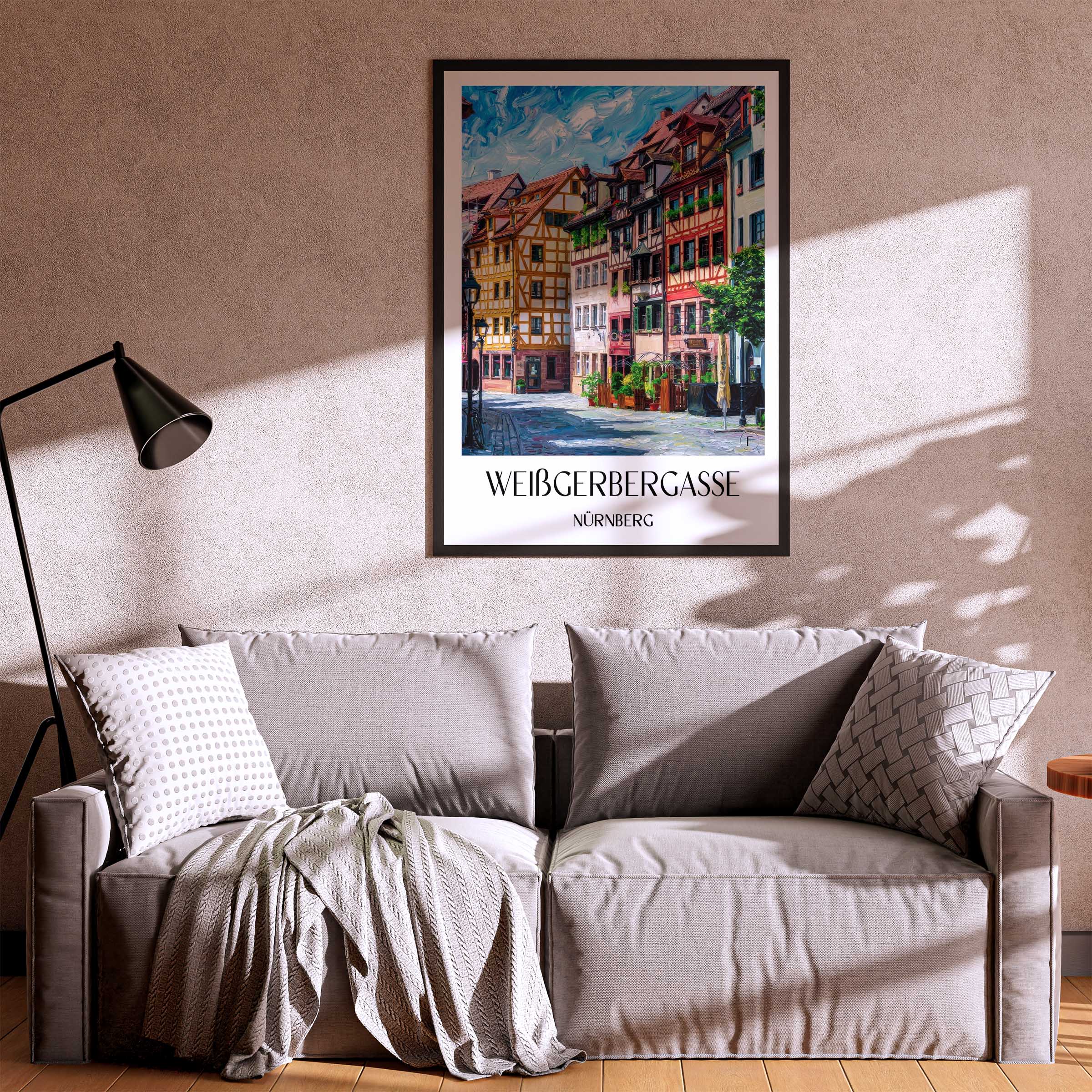 weißgerbergasse-nürnberg-deutschland-poster-oil-painting-oelgemaelde