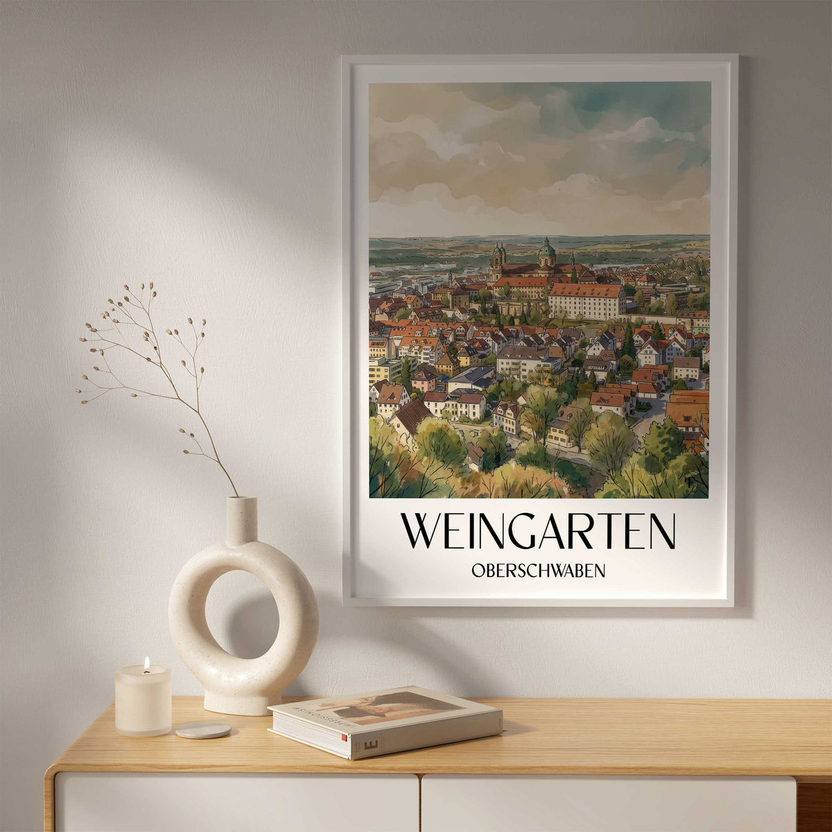 weingarten-oberschwaben-deutschland-poster-aquarell