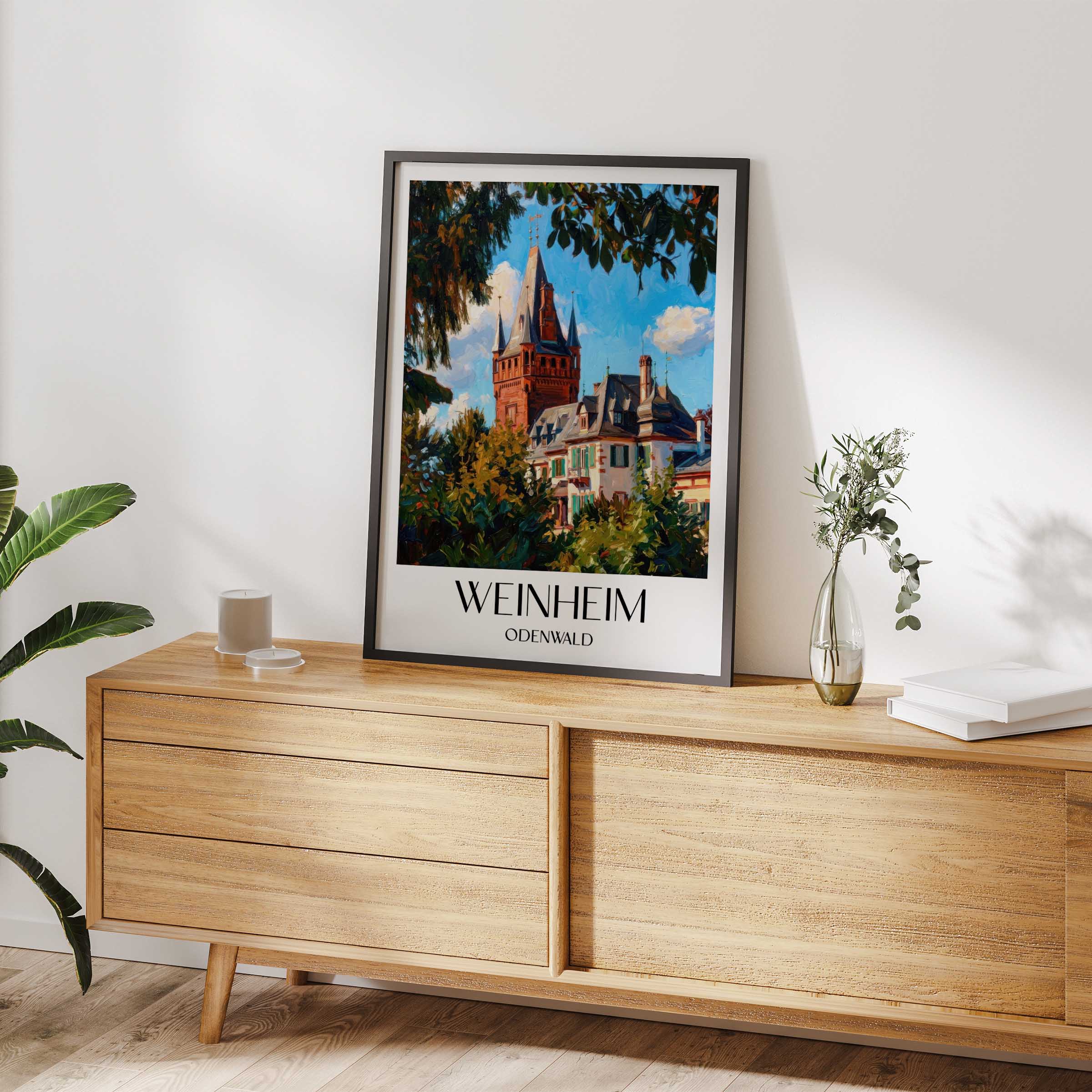 weinheim-odenwald-deutschland-poster-oil-painting-oelgemaelde