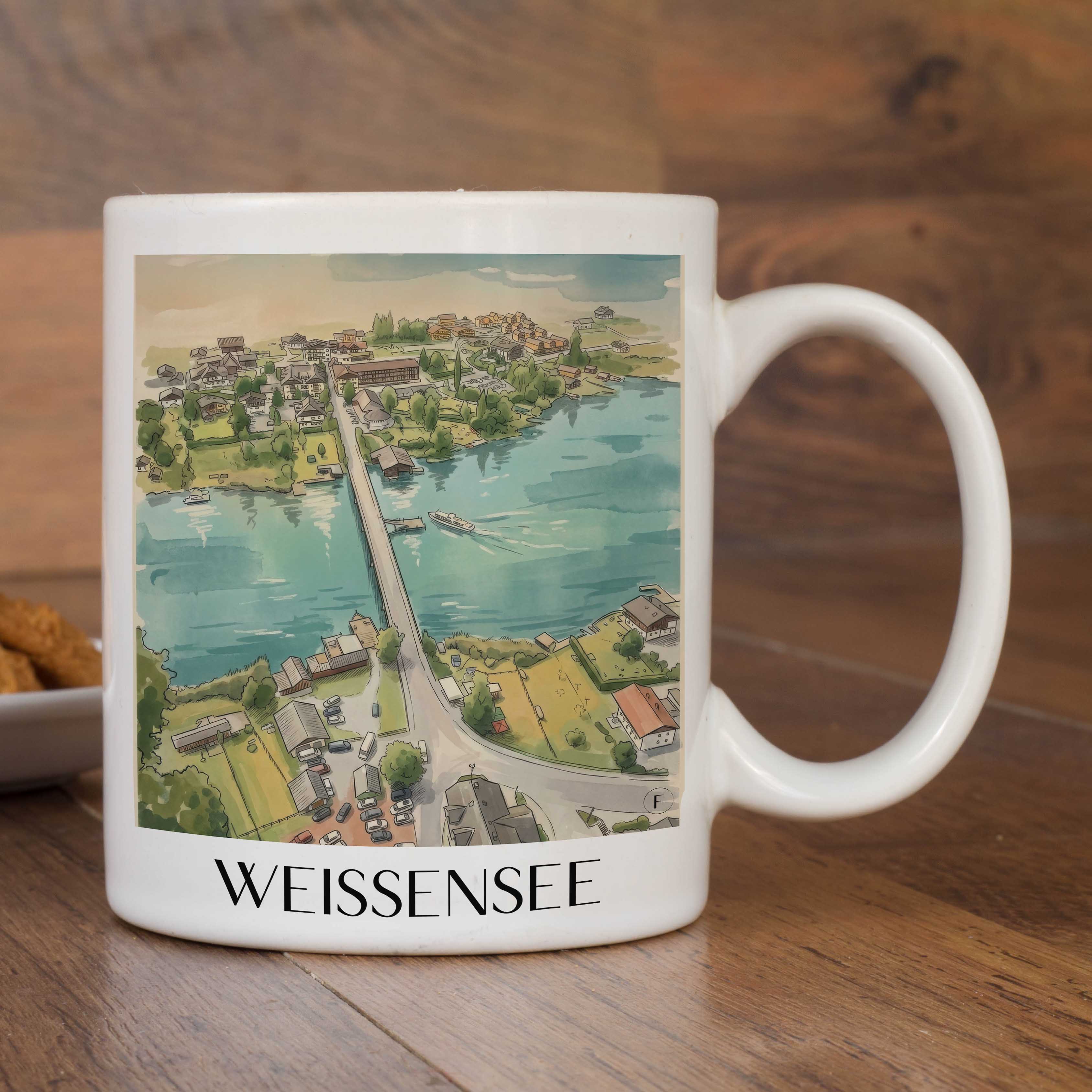 weissensee-kärnten-österreich-kaffeebecher-aquarell
