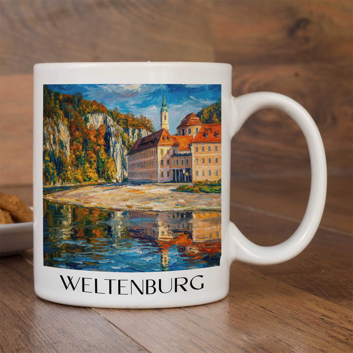 weltenburg-altmühltal-deutschland-kaffeebecher-oil-painting-oelgemaelde