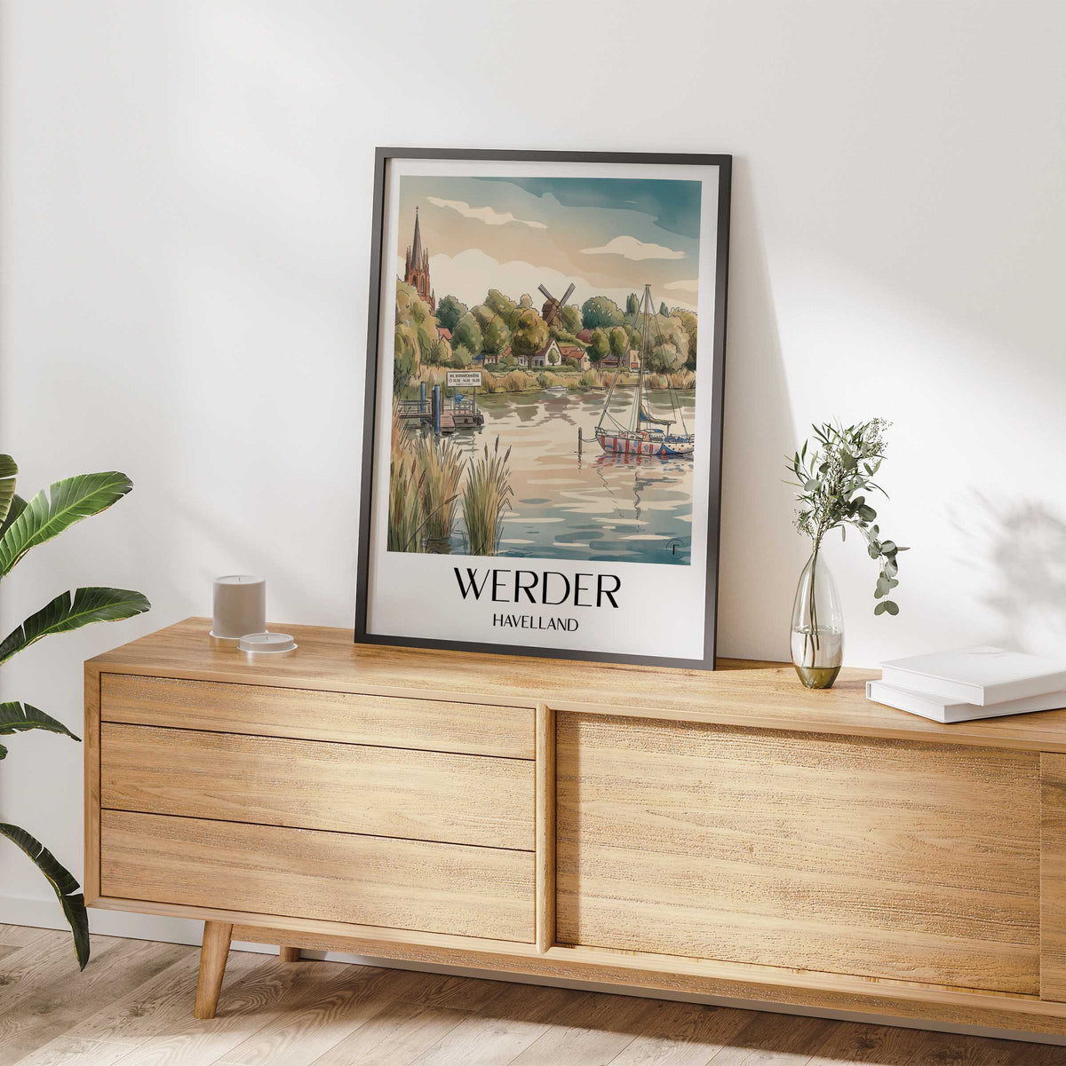 werder-(havel)-havelland-deutschland-poster-aquarell