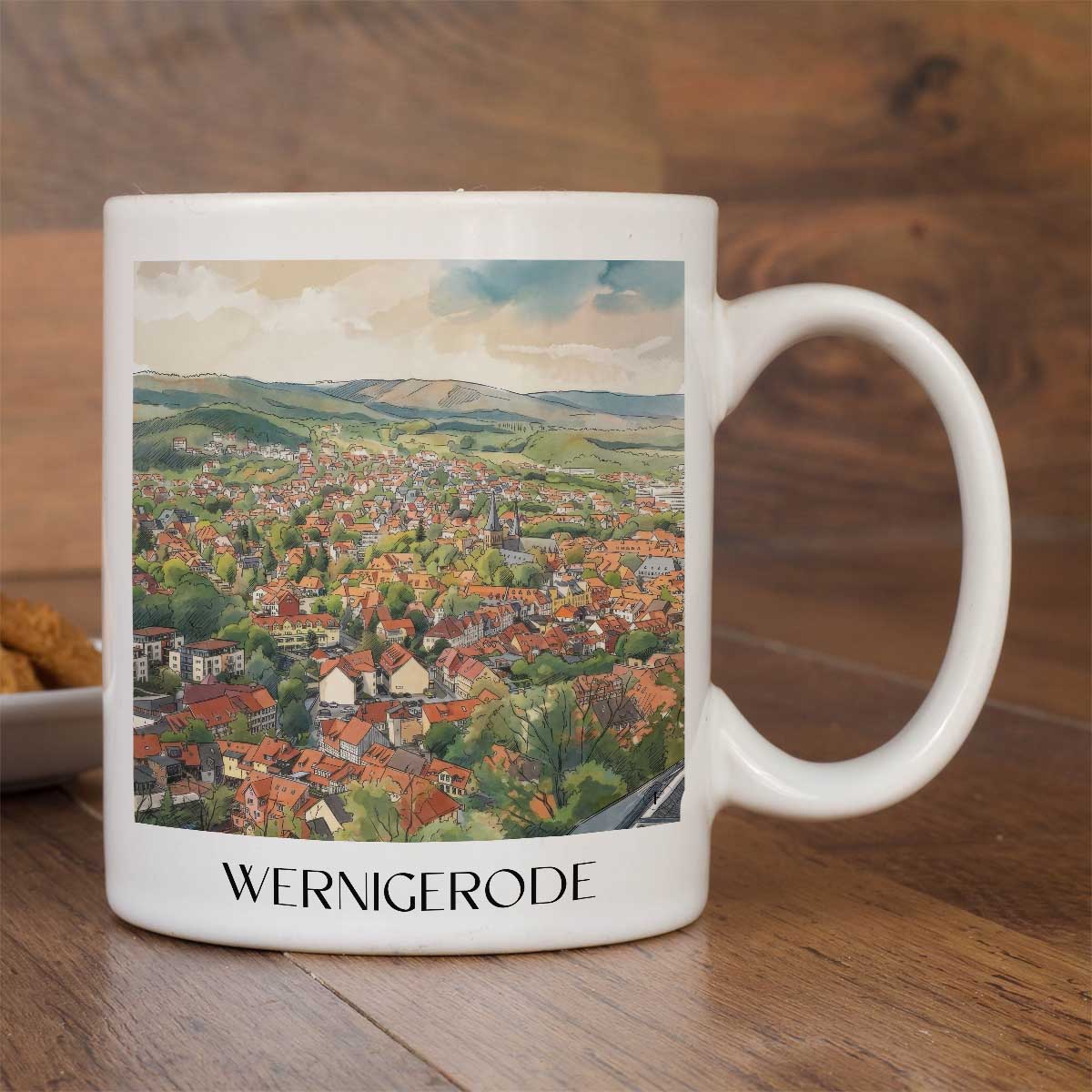 wernigerode-nordharz-deutschland-kaffeebecher-aquarell