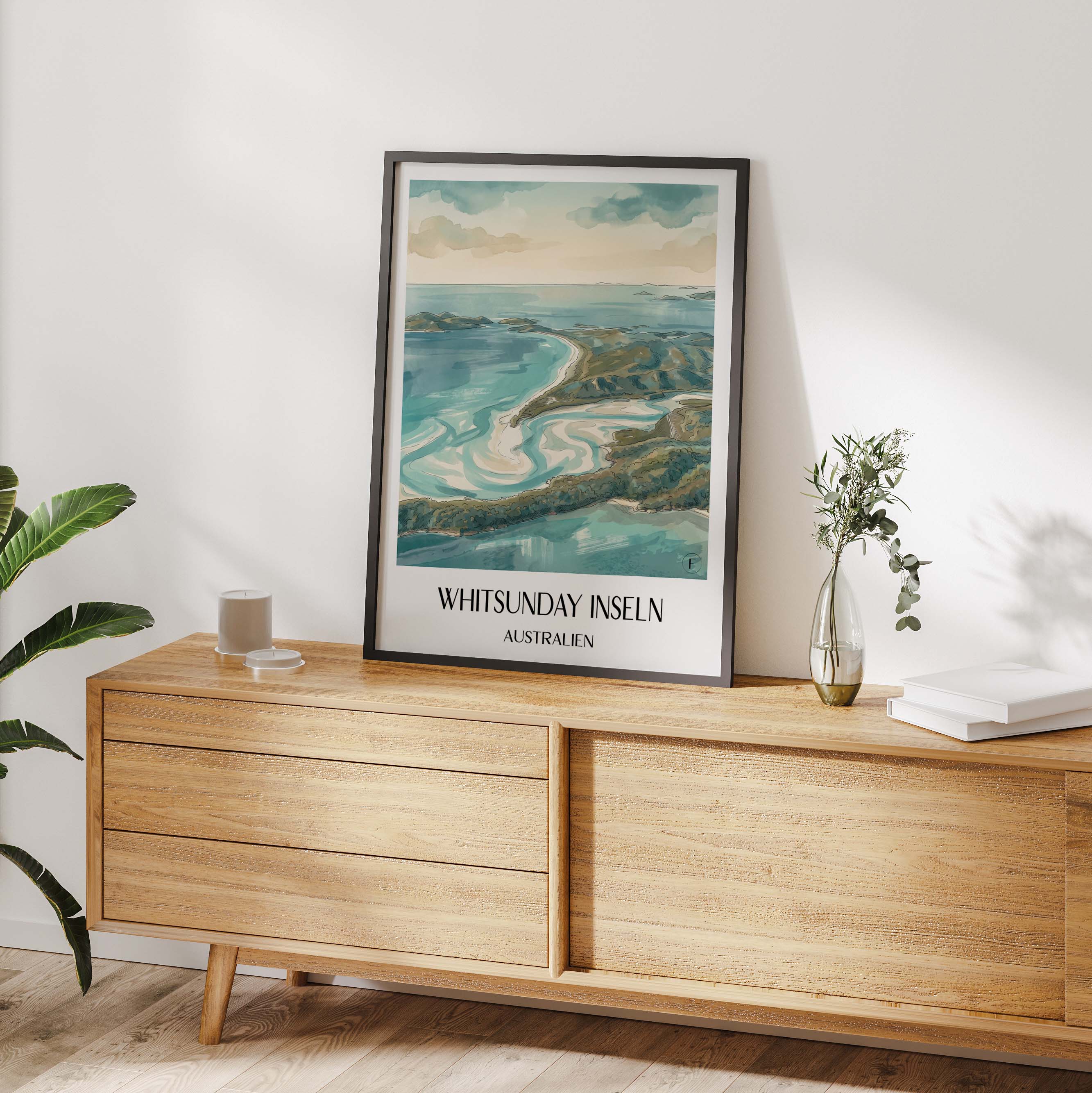 whitsunday-inseln-australien-poster-aquarell