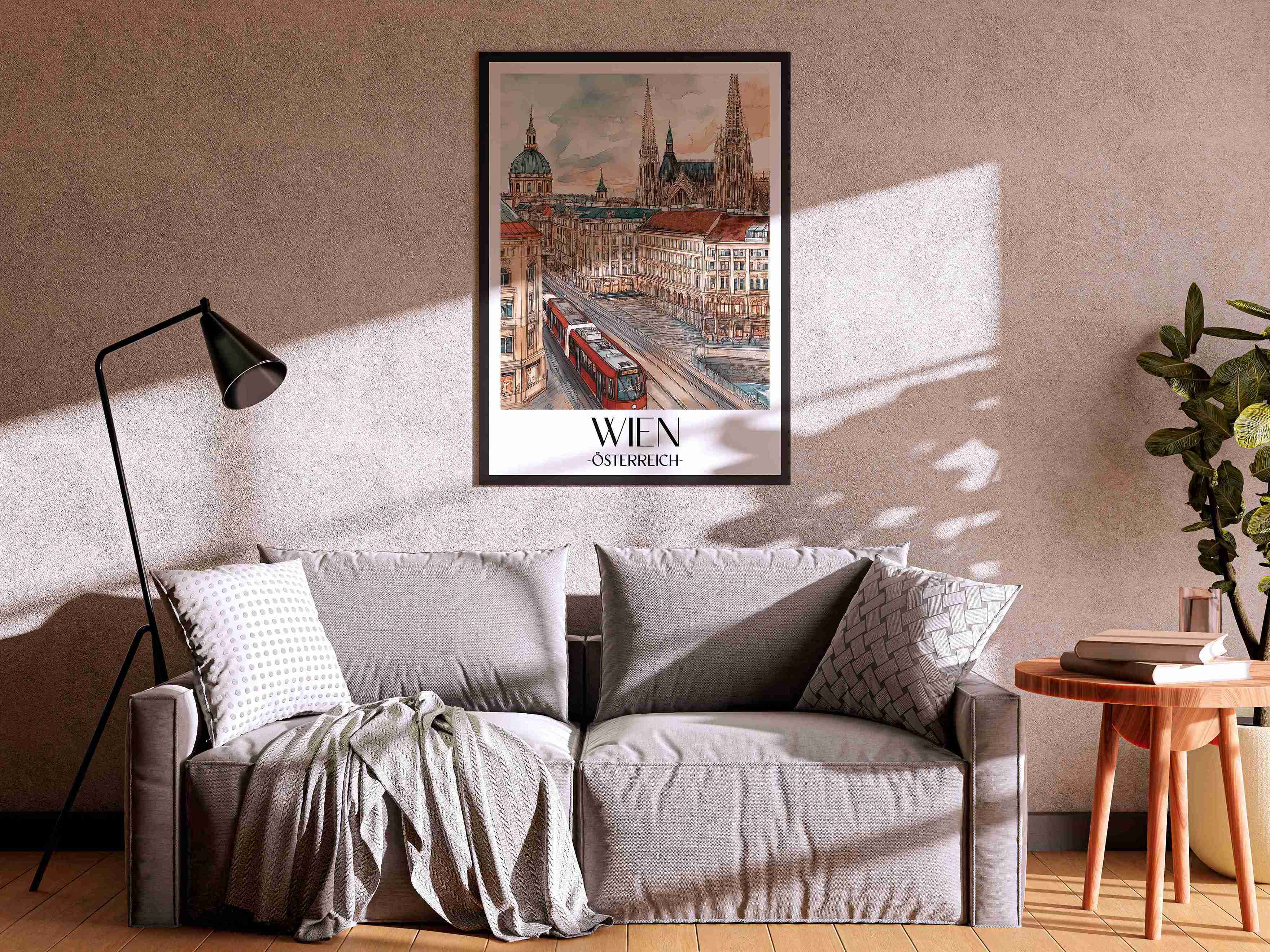 wien-österreich-poster-aquarell