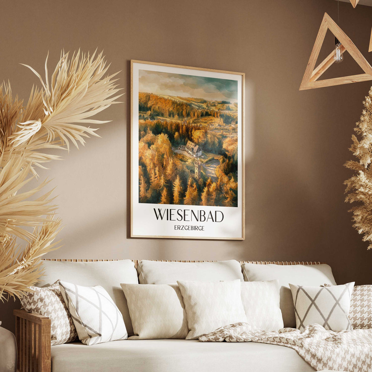 wiesenbad-erzgebirge-deutschland-poster-aquarell