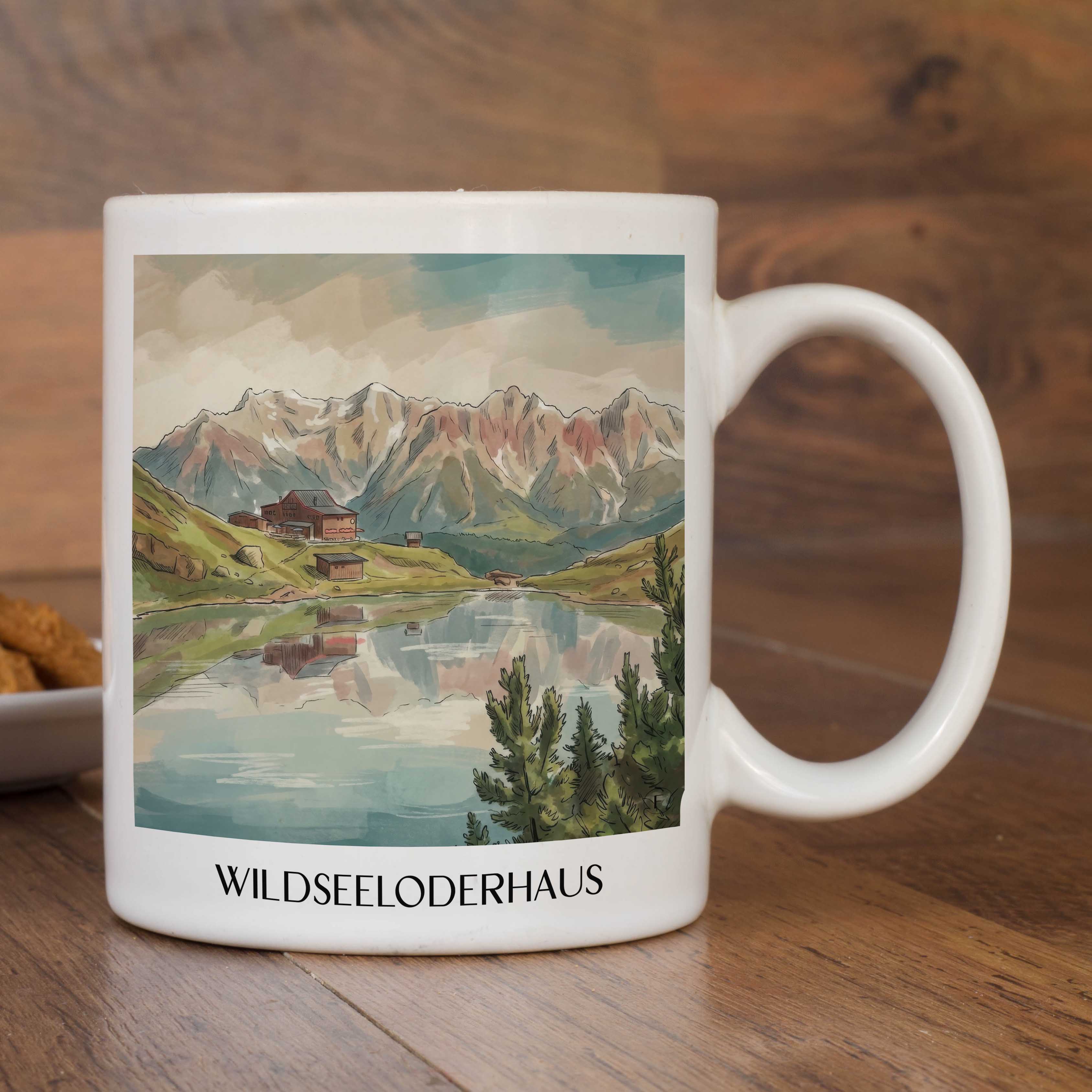 wildseeloderhaus-kitzbüheler-alpen-österreich-kaffeebecher-aquarell