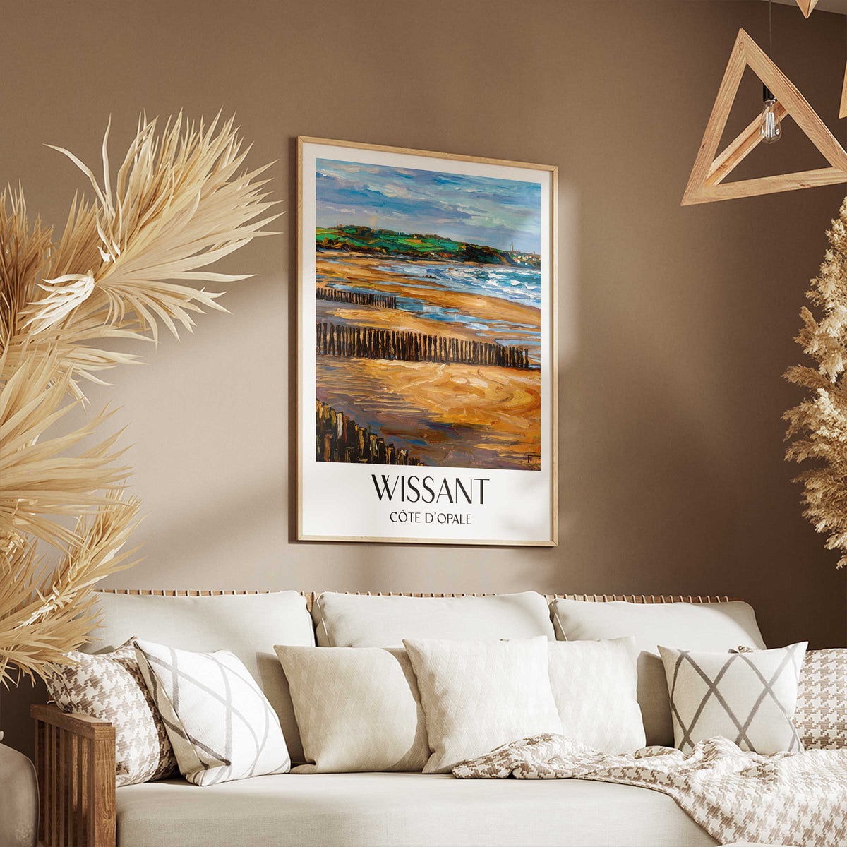 wissant-côte-d'opale-frankreich-poster-oil-painting-oelgemaelde