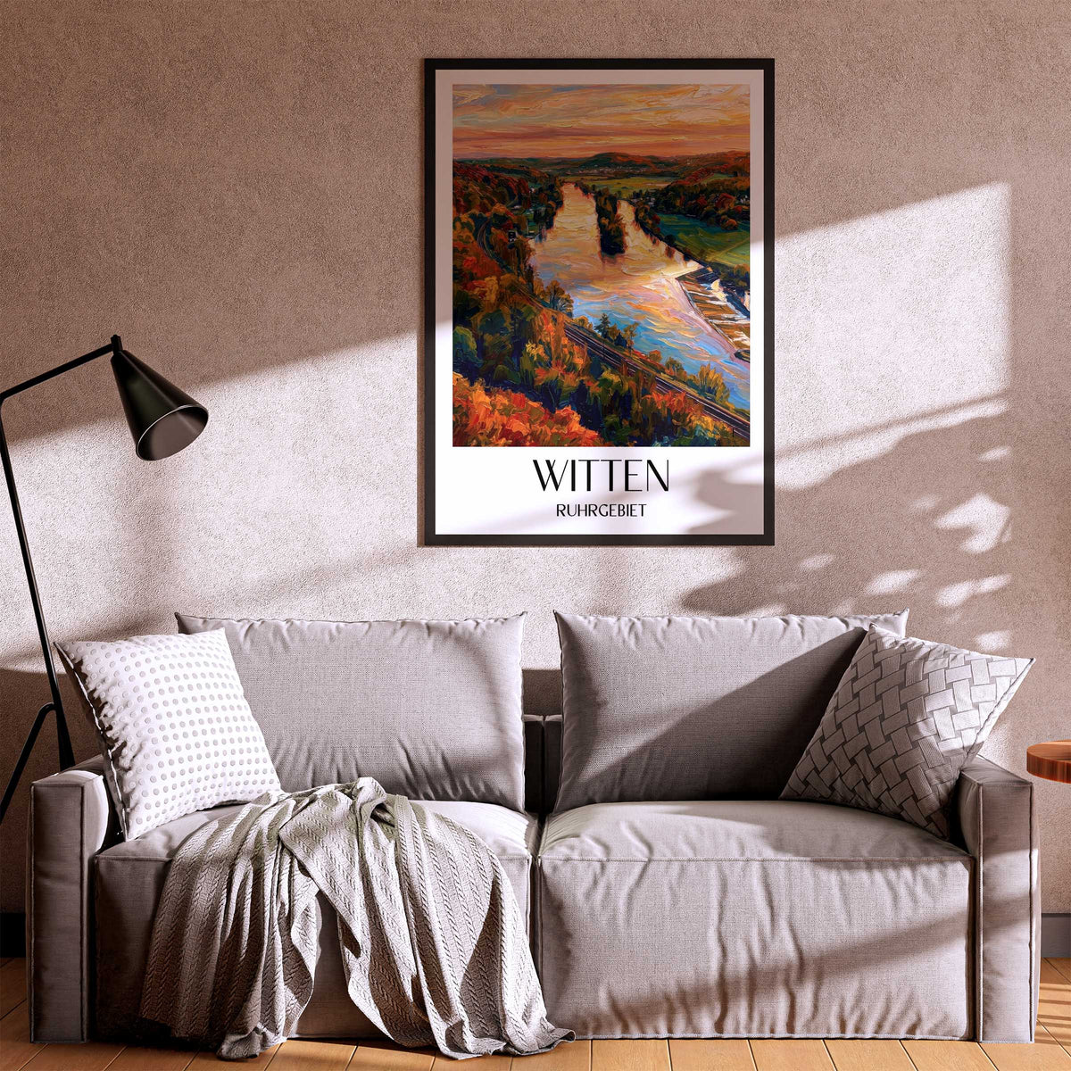 witten-ruhrgebiet-deutschland-poster-oil-painting-oelgemaelde