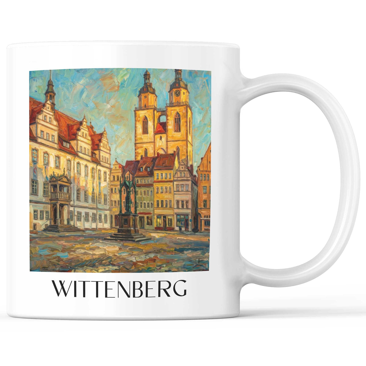 wittenberg-elbe-deutschland-kaffeebecher-oil-painting-oelgemaelde