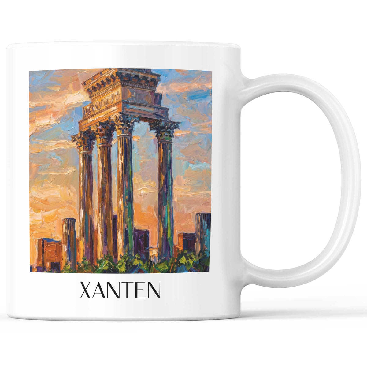 xanten-römerpark--deutschland-kaffeebecher-oil-painting-oelgemaelde