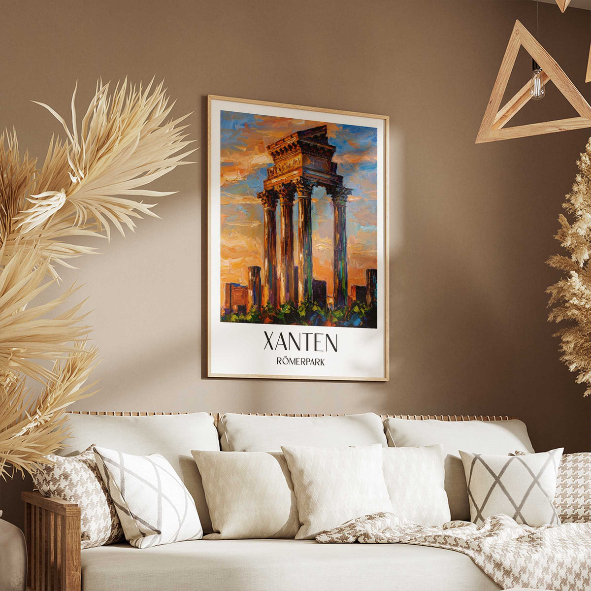 xanten-römerpark--deutschland-poster-oil-painting-oelgemaelde