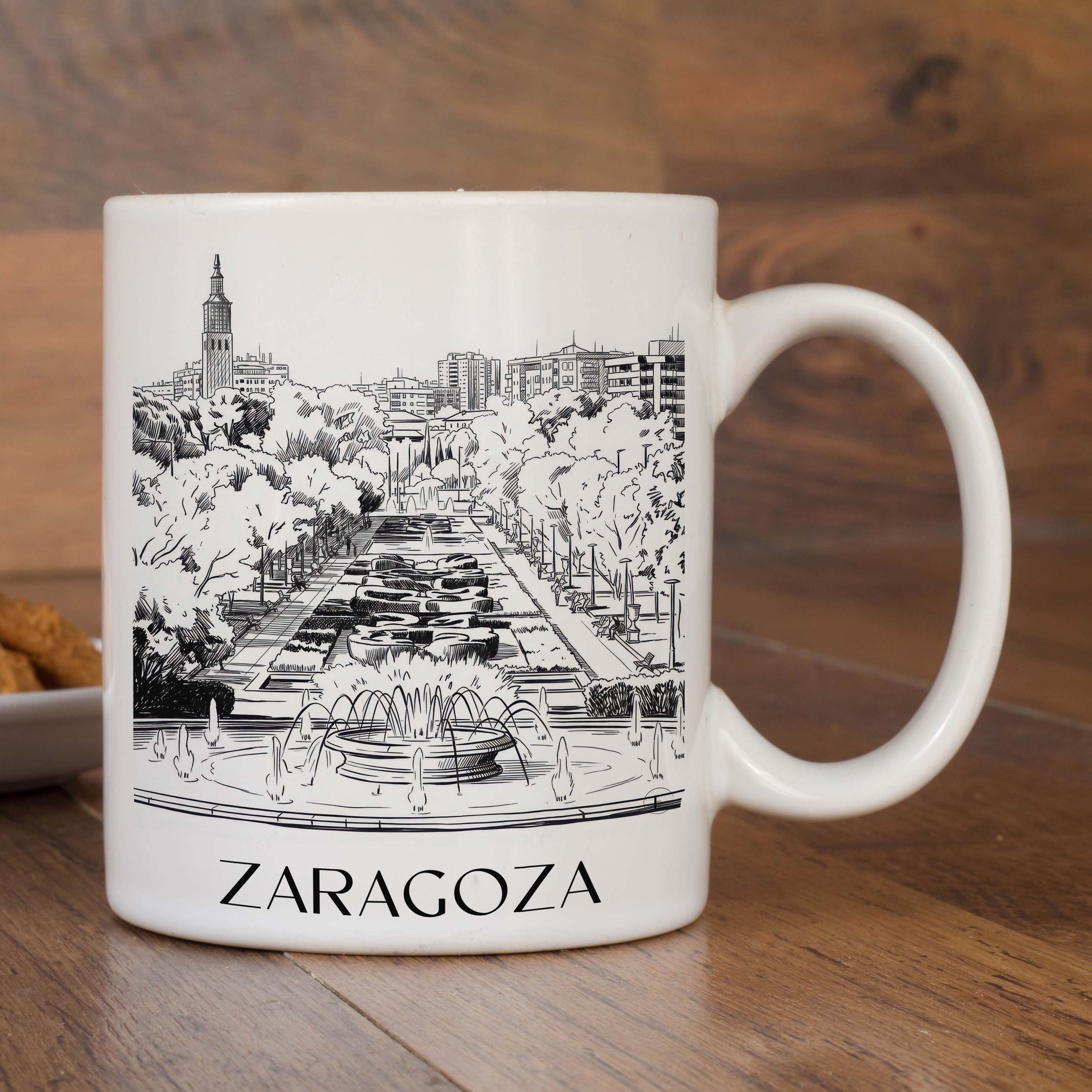 zaragoza-spanien-spanien-und-spanien-kaffeebecher-skizze