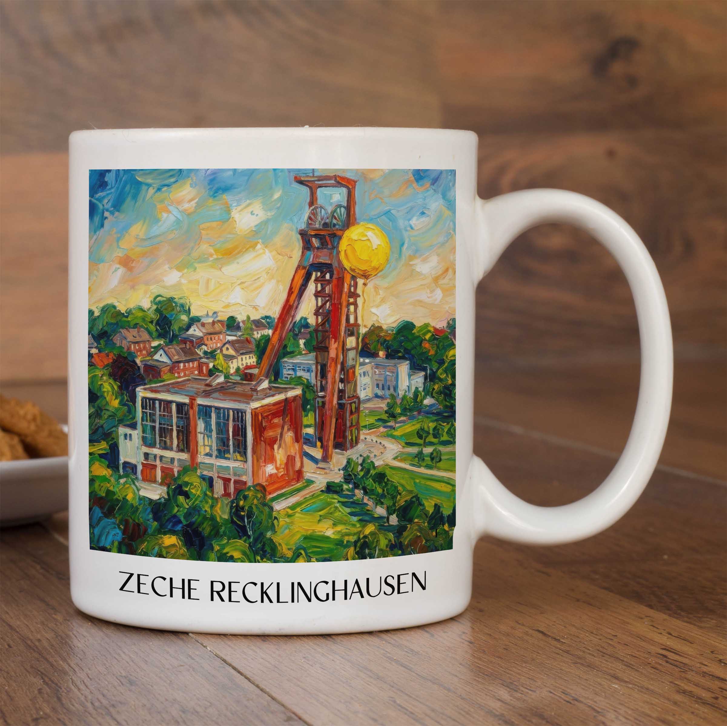 zeche-recklinghausen-deutschland-kaffeebecher-oil-painting-oelgemaelde