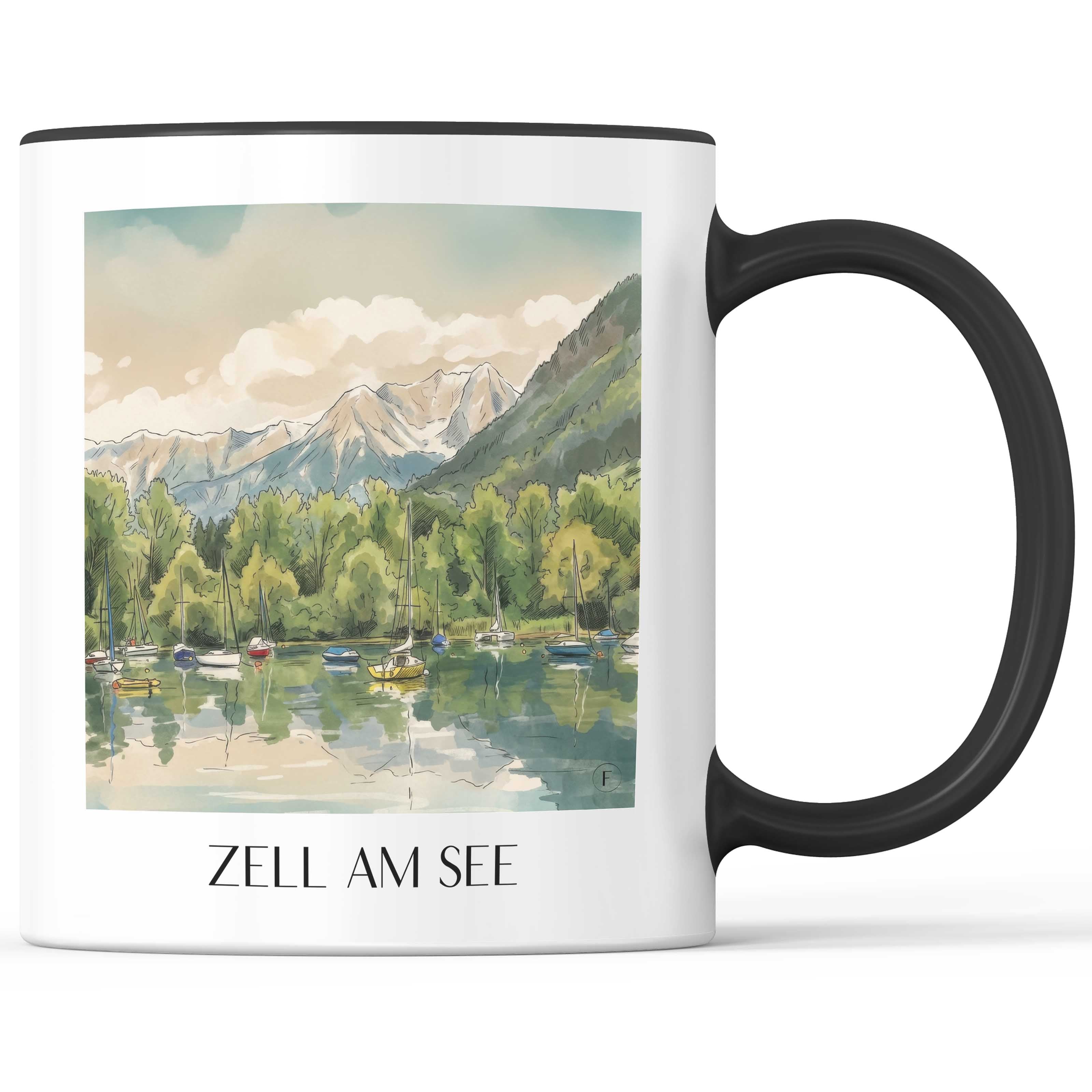 zell-am-see-österreich-österreich-kaffeebecher-aquarell
