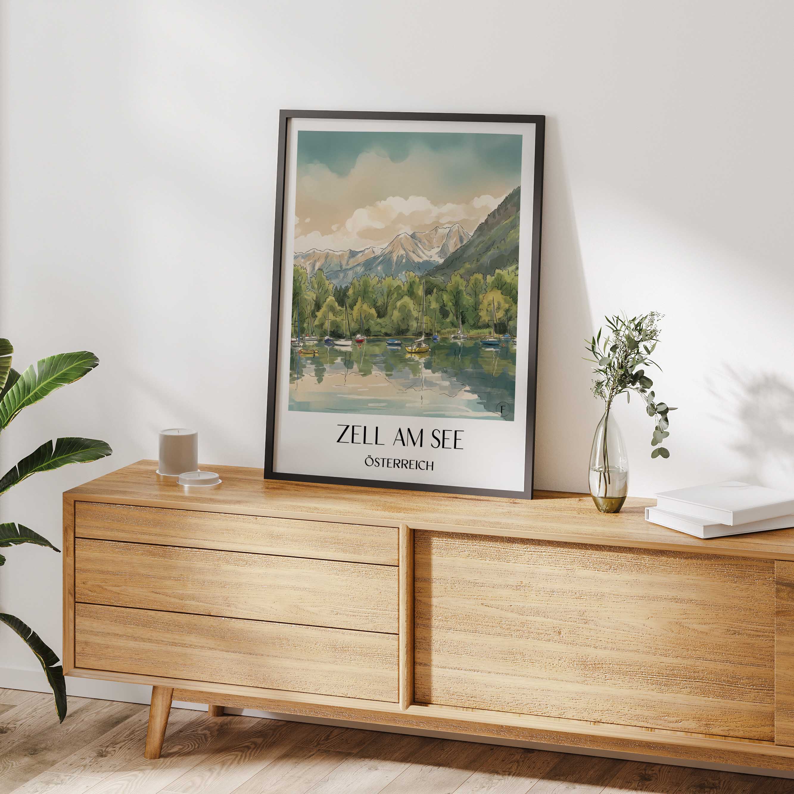 zell-am-see-österreich-österreich-poster-aquarell