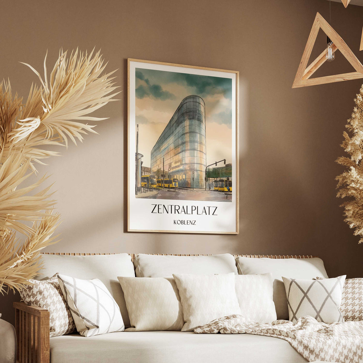 zentralplatz-koblenz-deutschland-poster-aquarell