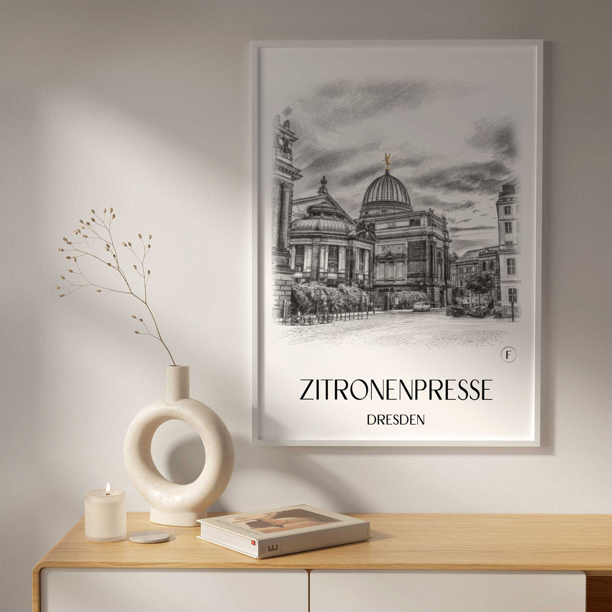 zitronenpresse-dresden-deutschland-poster-bleistift-zeichnung-drawing