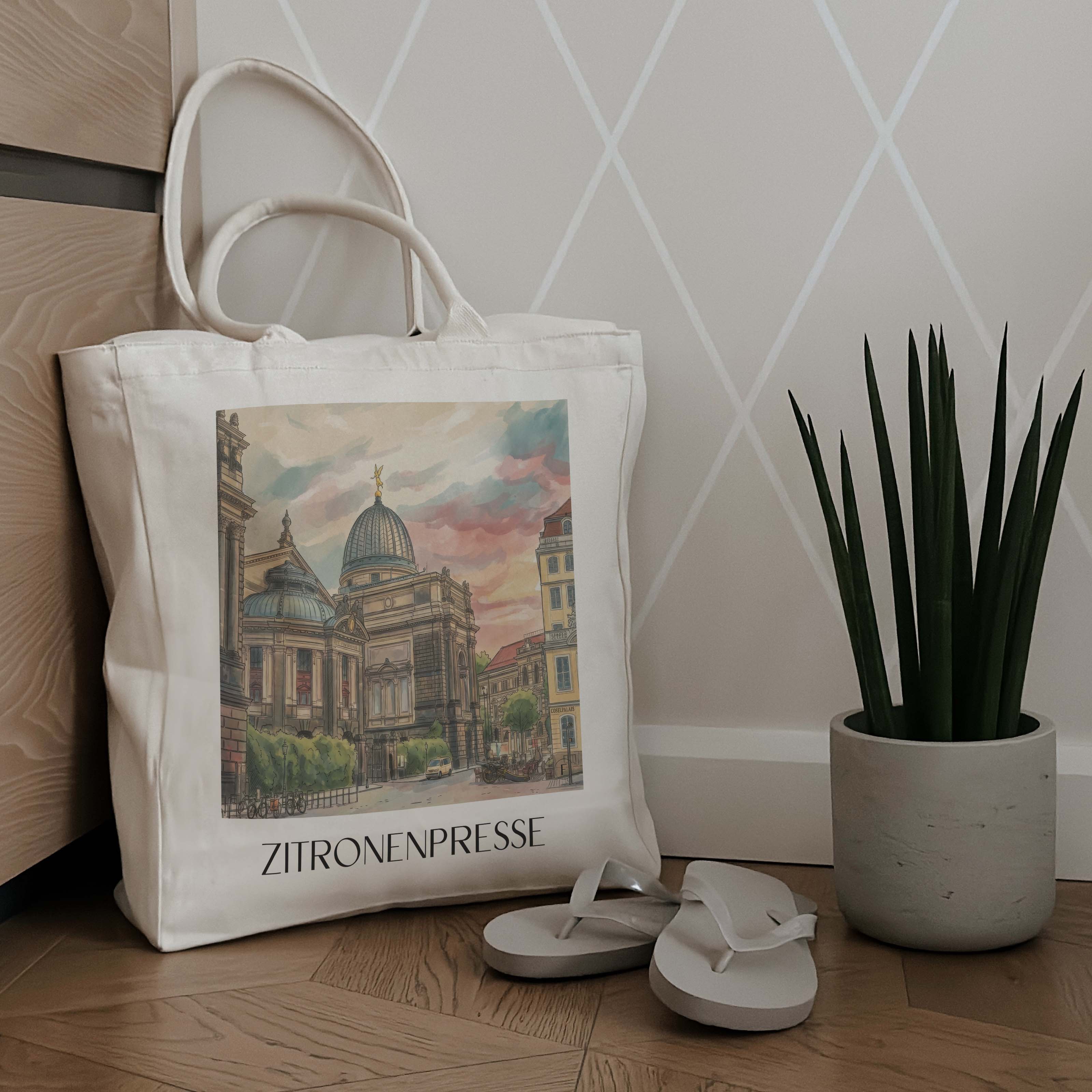 zitronenpresse-dresden-deutschland-und-deutschland-einkaufstasche-aquarell