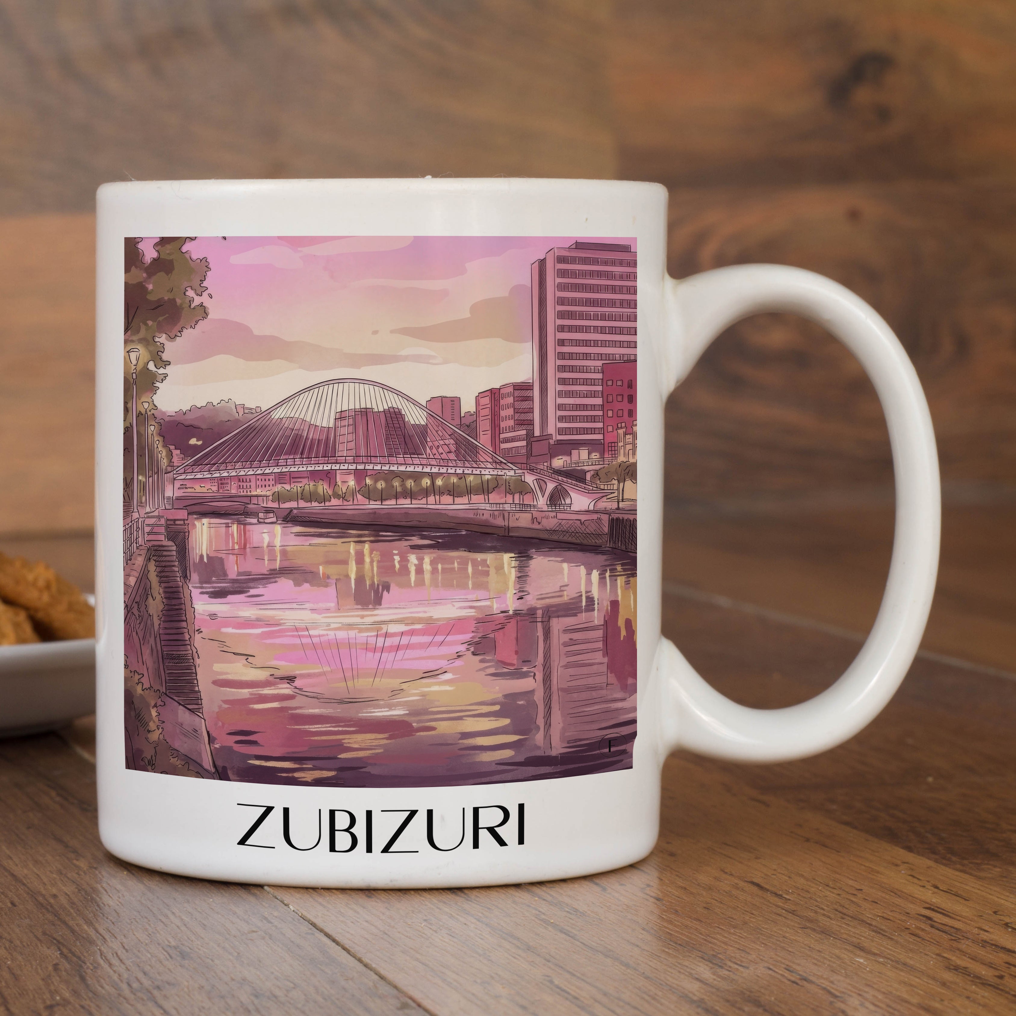 zubizuri-bilbao-spanien-kaffeebecher-aquarell-pink-rosa