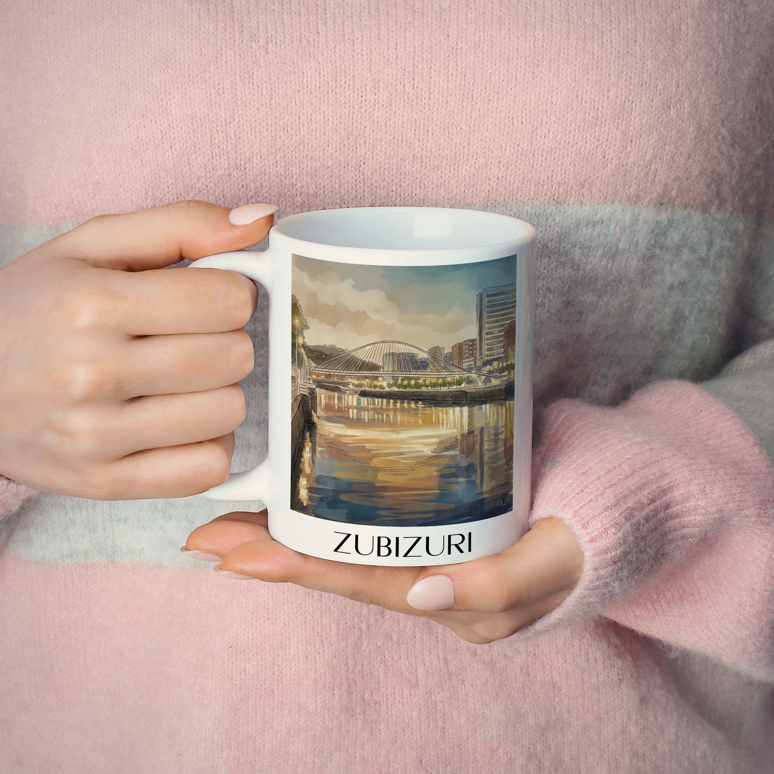 zubizuri-bilbao-spanien-kaffeebecher-aquarell