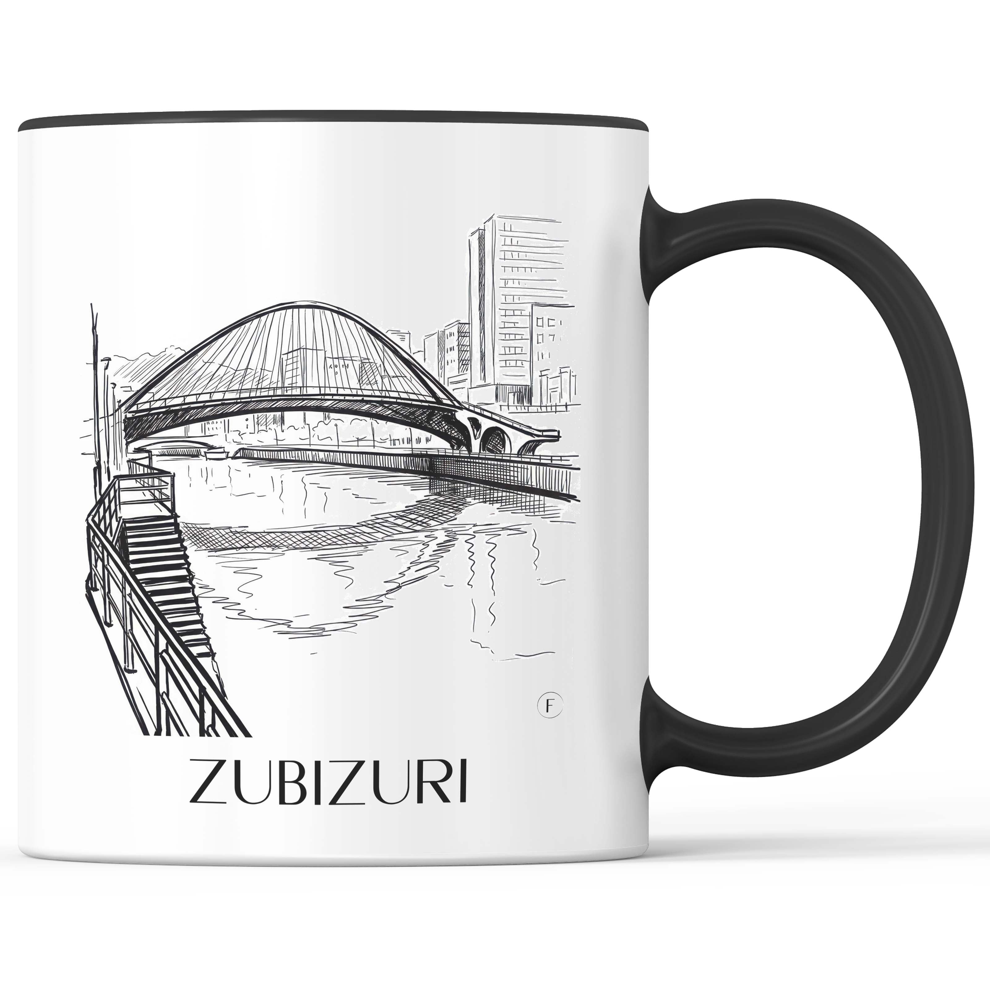 zubizuri-bilbao-spanien-kaffeebecher-skizze