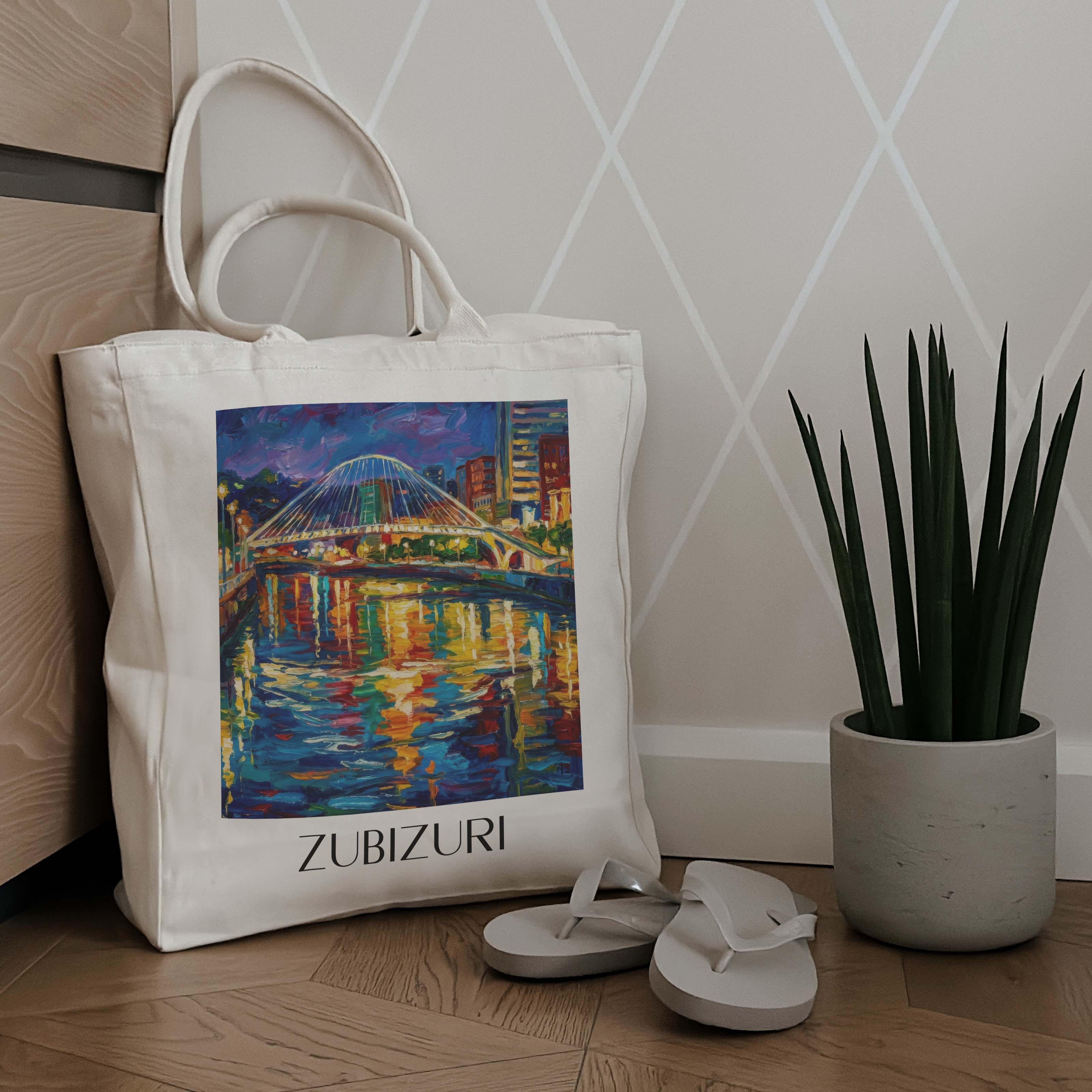 zubizuri-bilbao-spanien-einkaufstasche-oil-painting-oelgemaelde