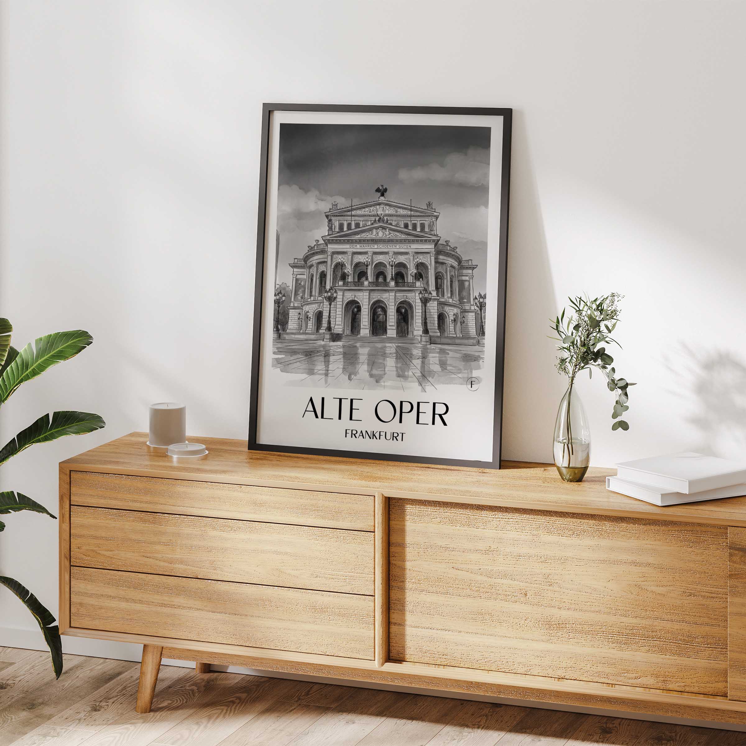 alte-oper-frankfurt-deutschland-poster-aquarell-schwarz-weiss
