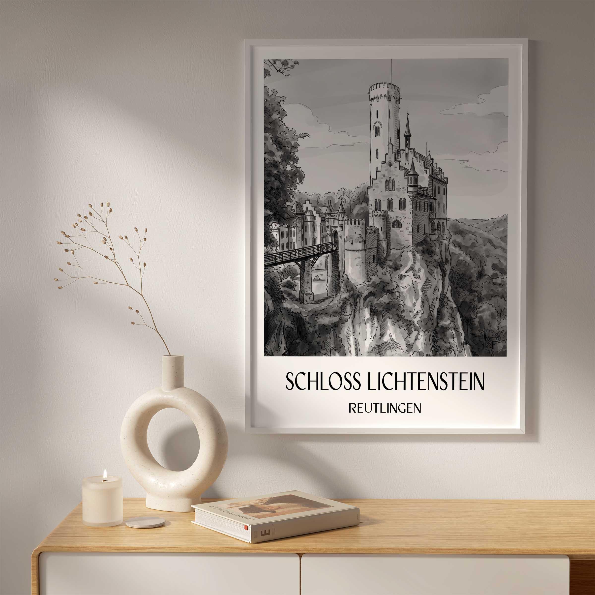 schloss-lichtenstein-reutlingen-deutschland-poster-aquarell-schwarz-weiss