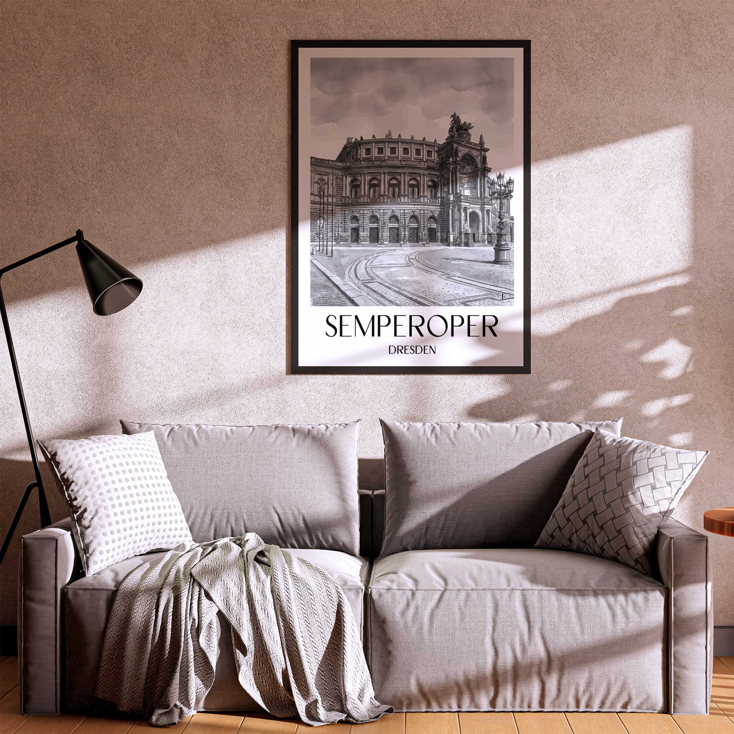 semperoper-dresden-deutschland-poster-aquarell-schwarz-weiss