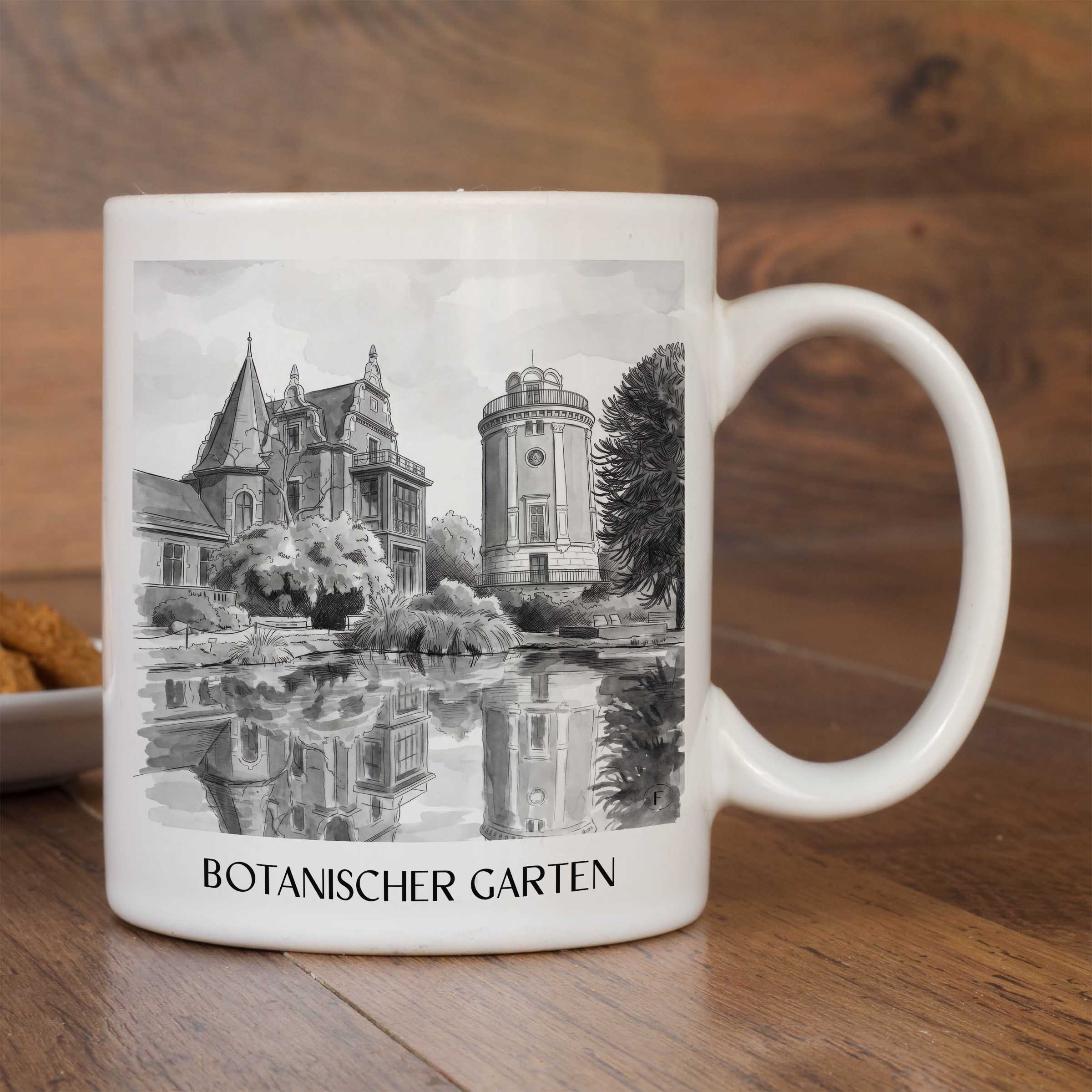 botanischer-garten-wuppertal-deutschland-kaffeebecher-aquarell-schwarz-weiss