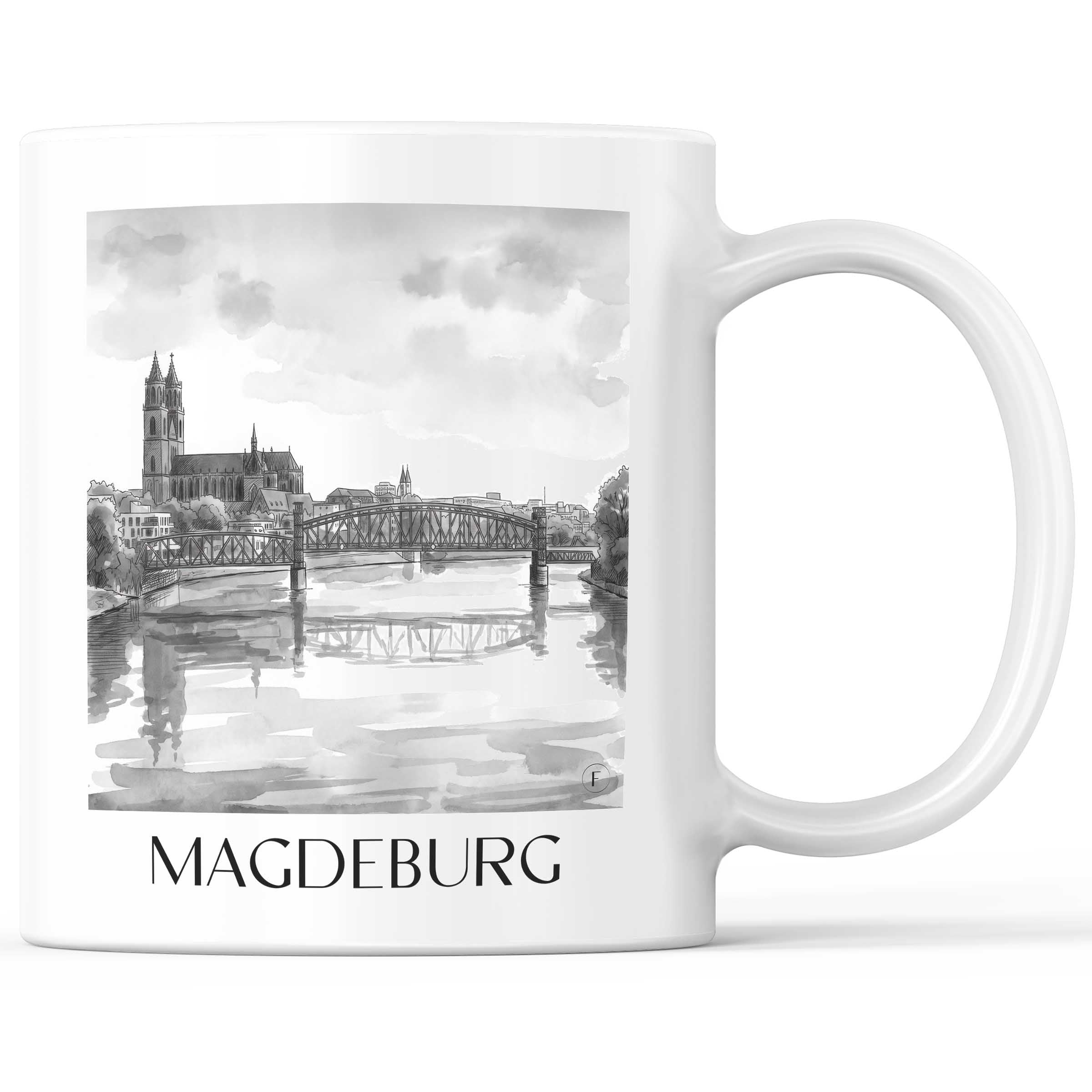 magdeburg-sachsen-anhalt-deutschland-kaffeebecher-aquarell-schwarz-weiss