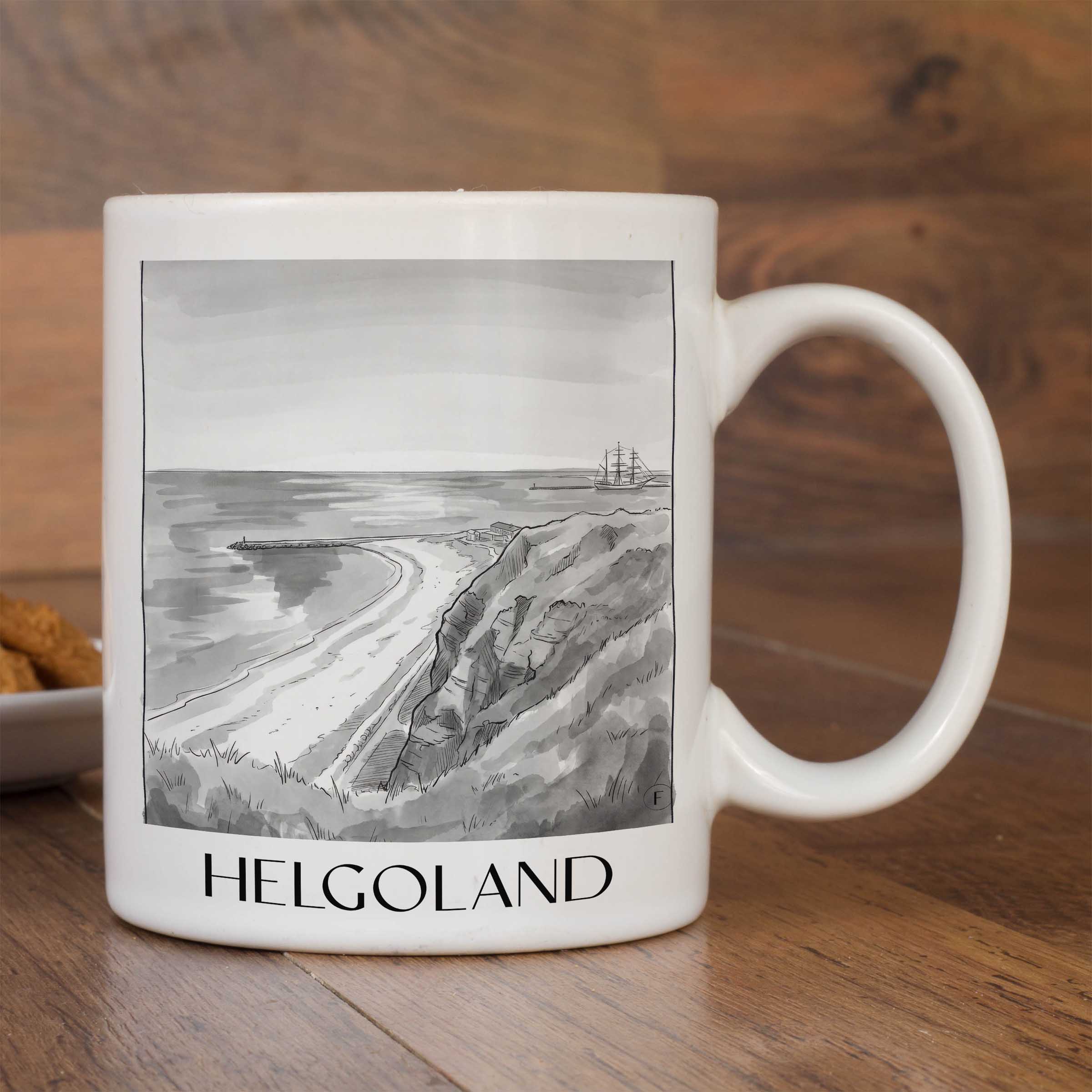 helgoland-schleswig-holstein-deutschland-kaffeebecher-aquarell-schwarz-weiss