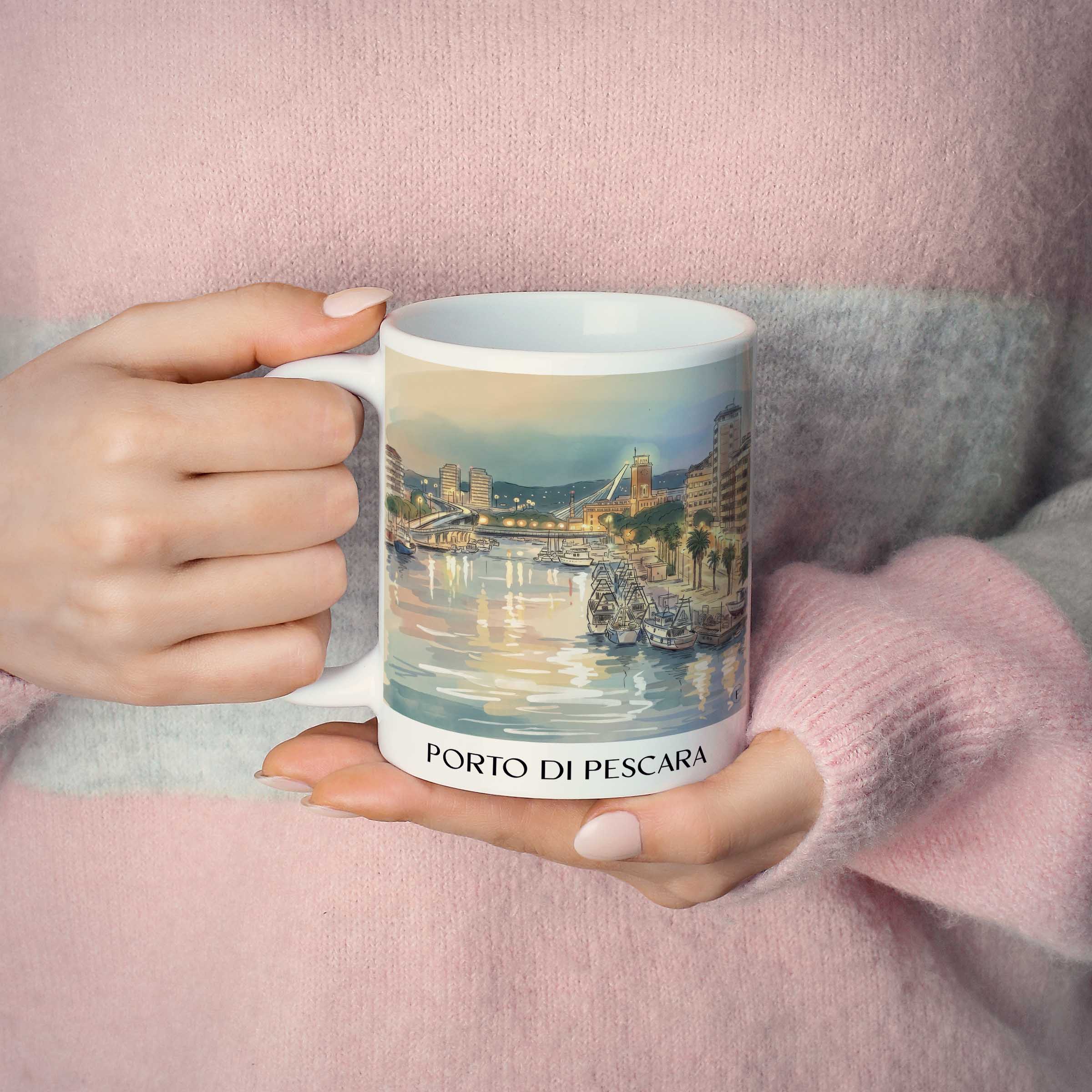 porto-di-pescara-abruzzen-italien-kaffeebecher-aquarell