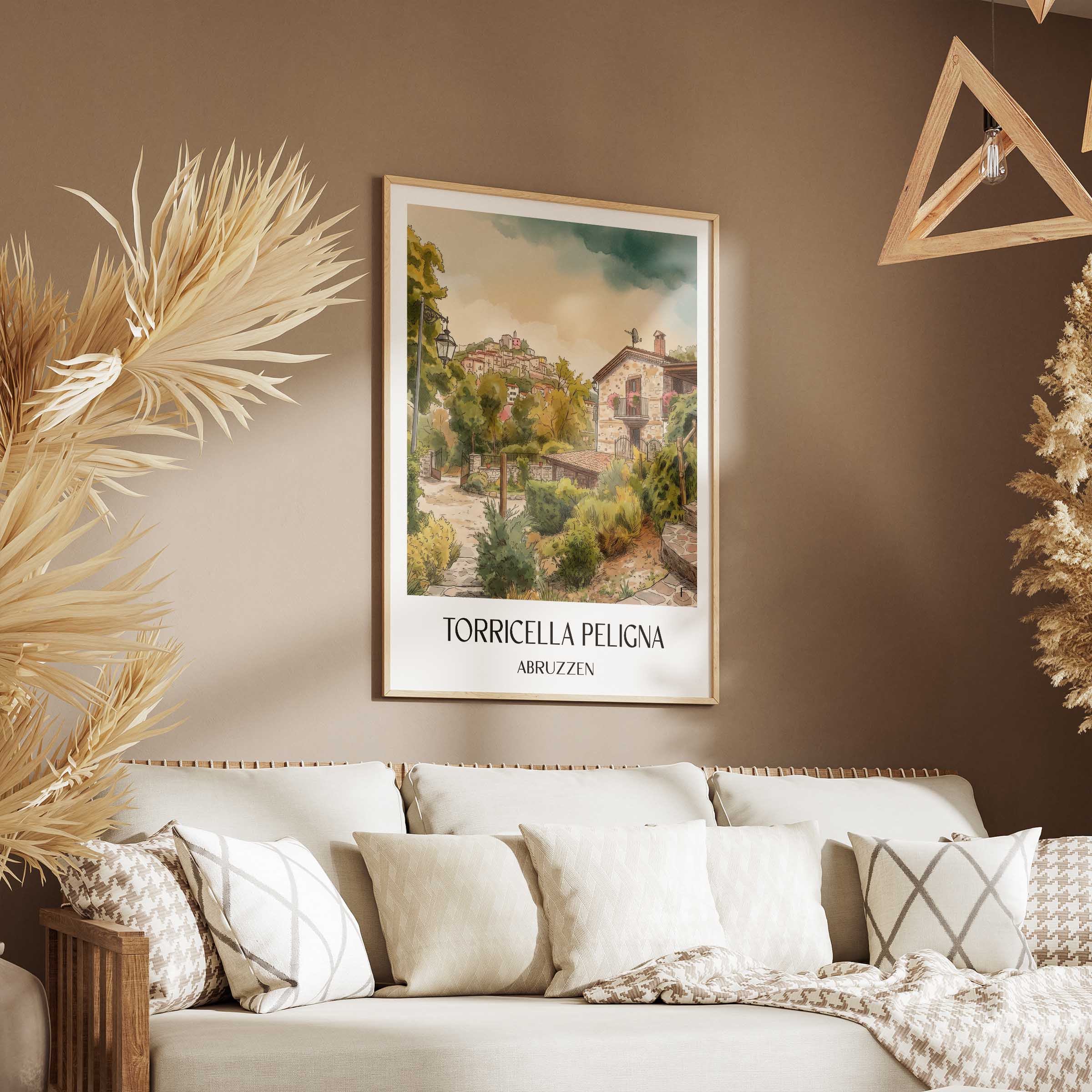 torricella-peligna-abruzzen-italien-poster-aquarell