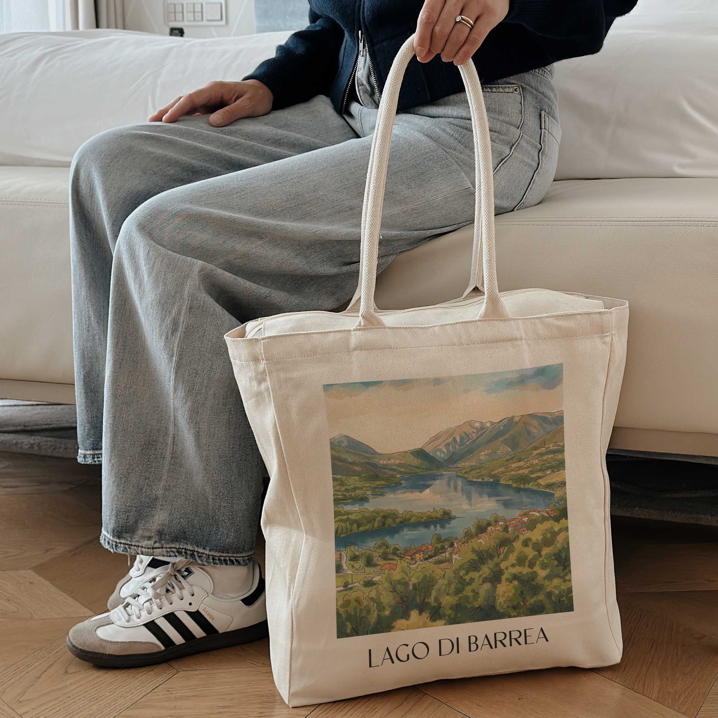 lago-di-barrea-l´aquila-italien-einkaufstasche-aquarell